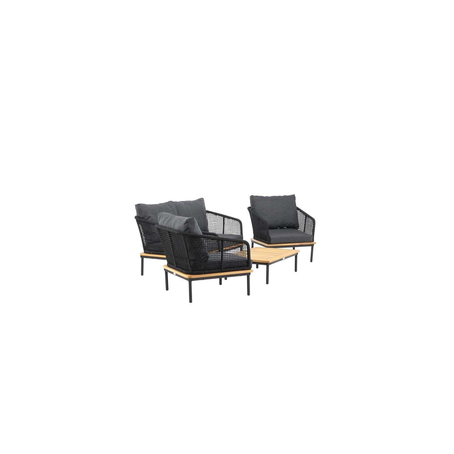 Venture Home Andorra Bankstel - Zwart