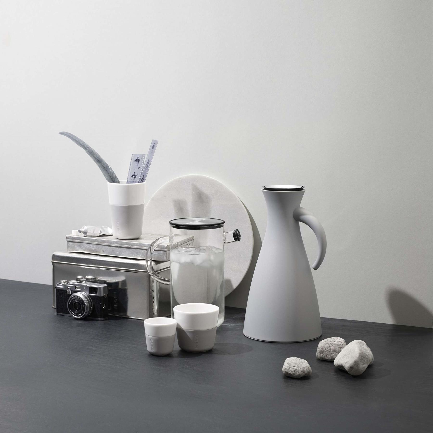 Eva Solo - Vacuüm Thermoskan - 1 liter - Lichtgrijs - Eva Solo