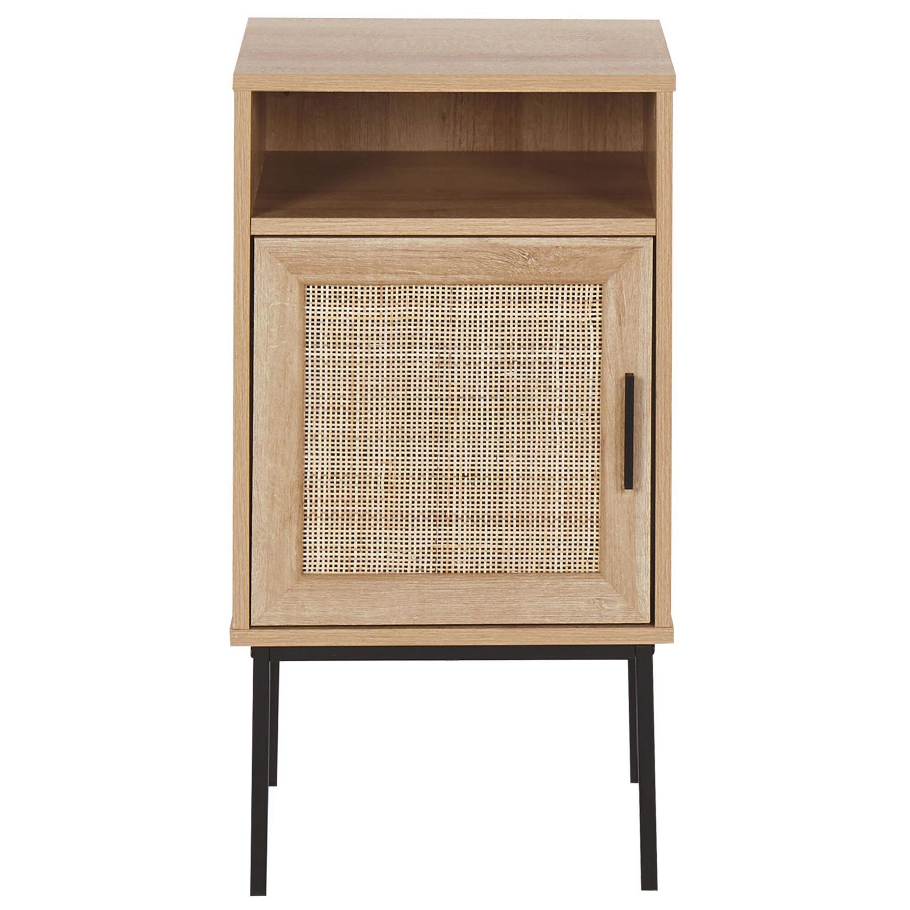 Beliani - PASCO - Bijzettafel - Lichte houtkleur - Vezelplaat