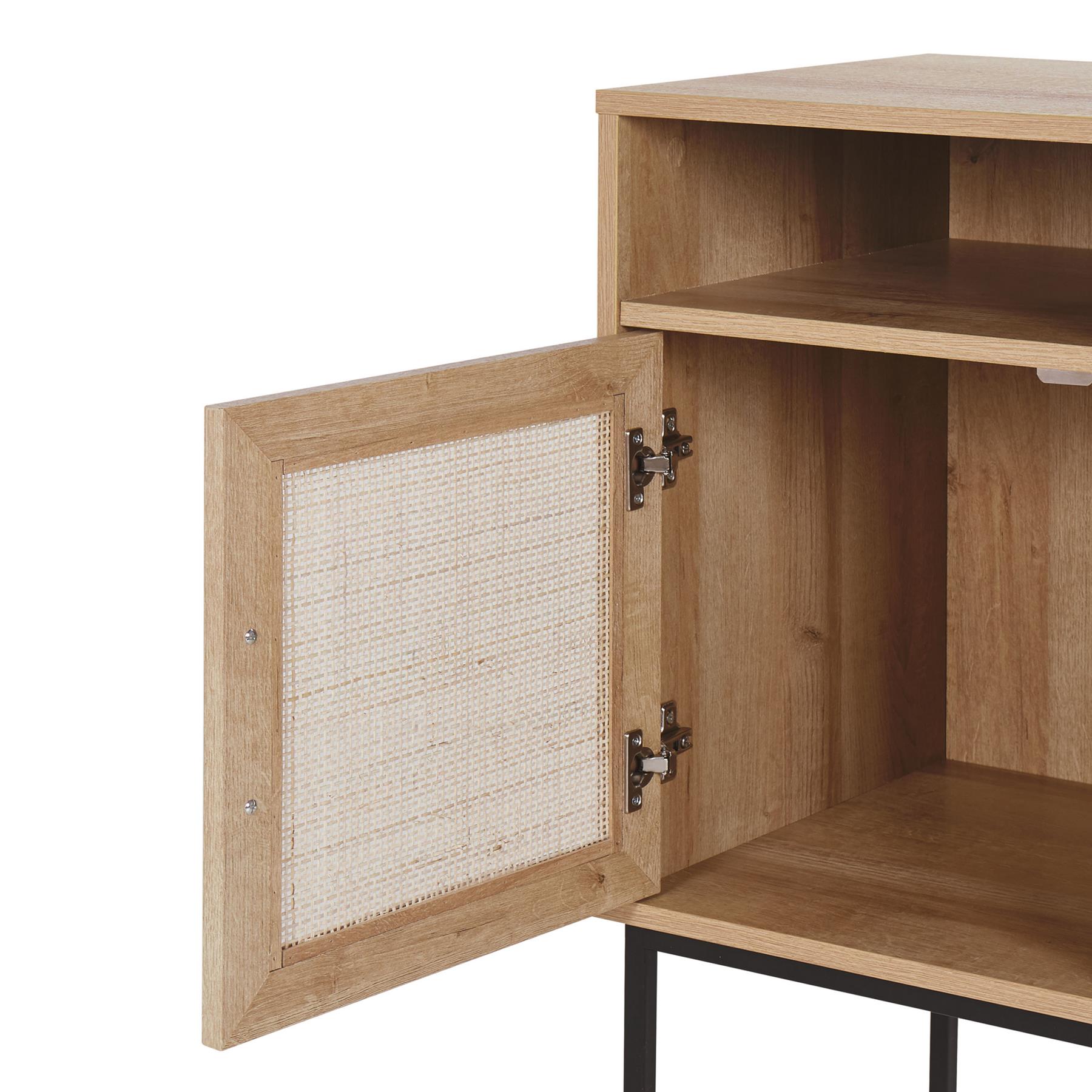 Beliani - PASCO - Bijzettafel - Lichte houtkleur - Vezelplaat