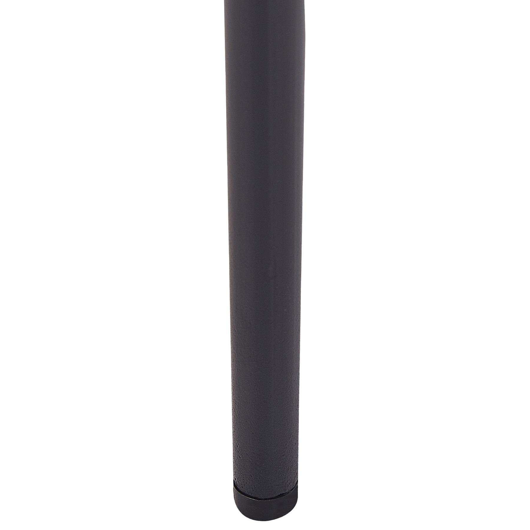 Beliani - ADA - Eetkamerstoel set van 2 - Donkergrijs - Polyester