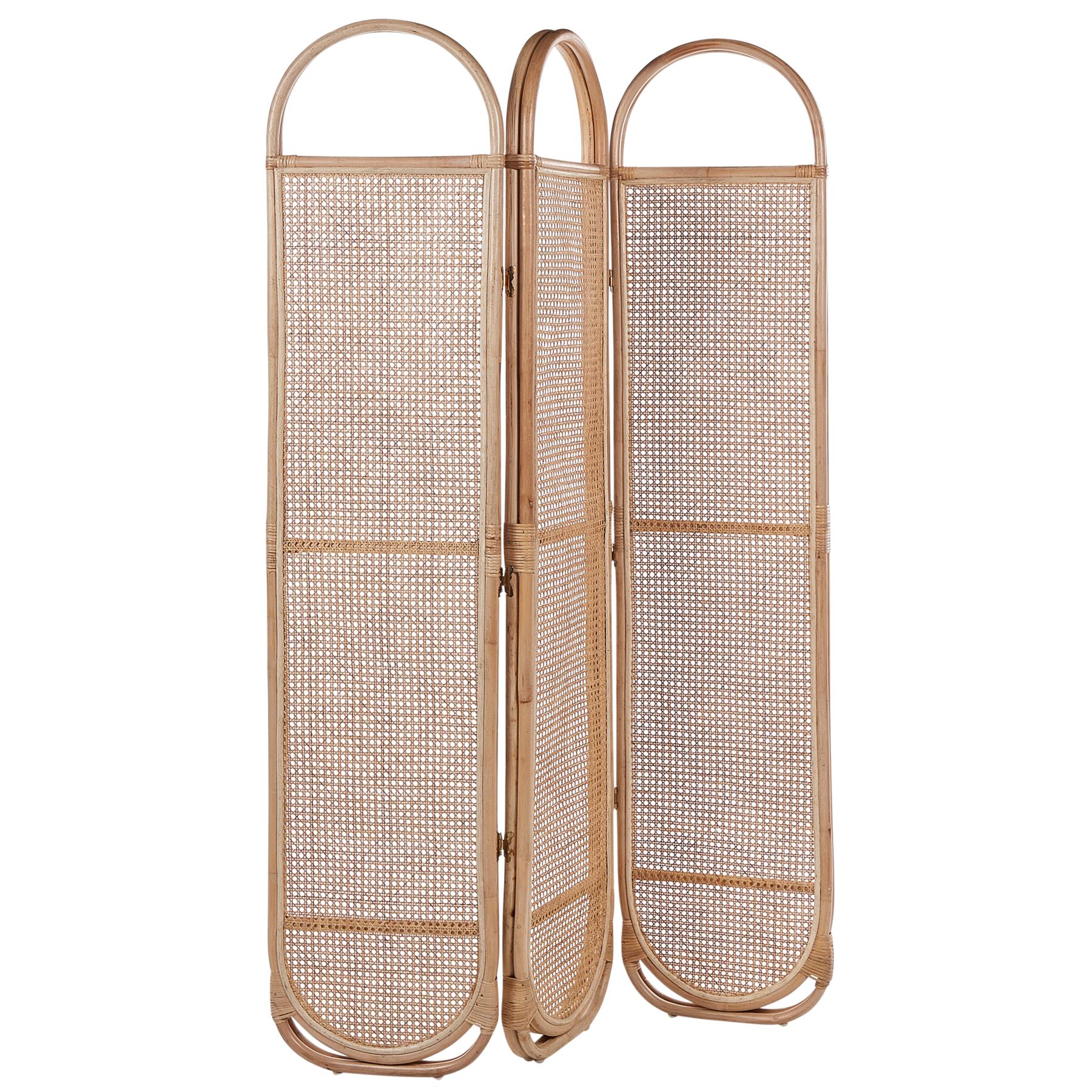 Beliani - CORTONA - Kamerscherm - Naturel - Rotan