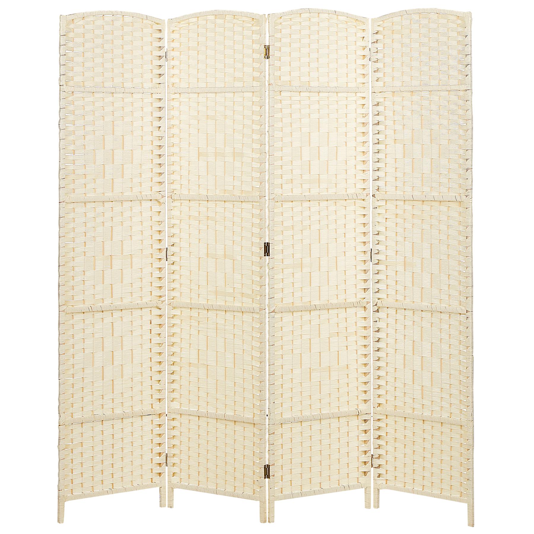 Beliani - LAPPAGO - Kamerscherm - Beige - Hout