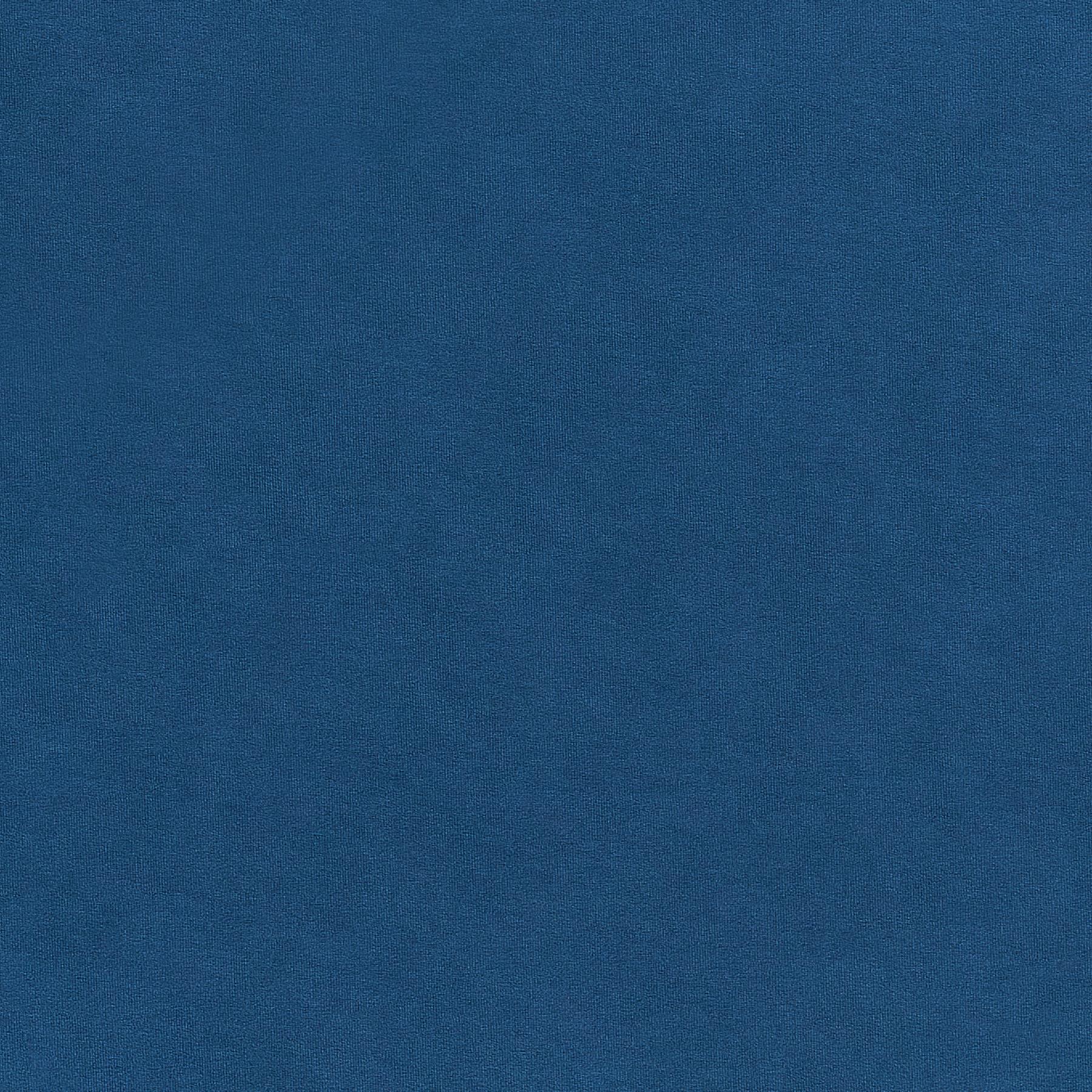 Beliani - FITOU - Bekleding bed - Donkerblauw - 140 x 200 cm - Fluweel