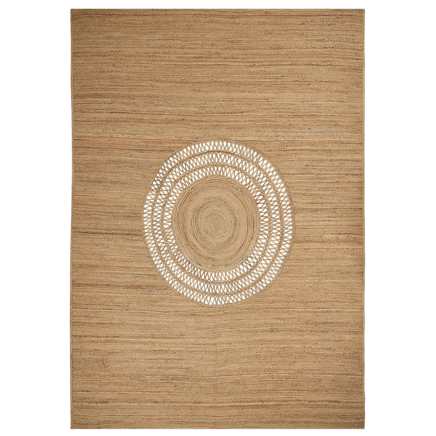 Beliani - BOGAZOREN - Vloerkleed - Beige - 160 x 230 cm - Jute
