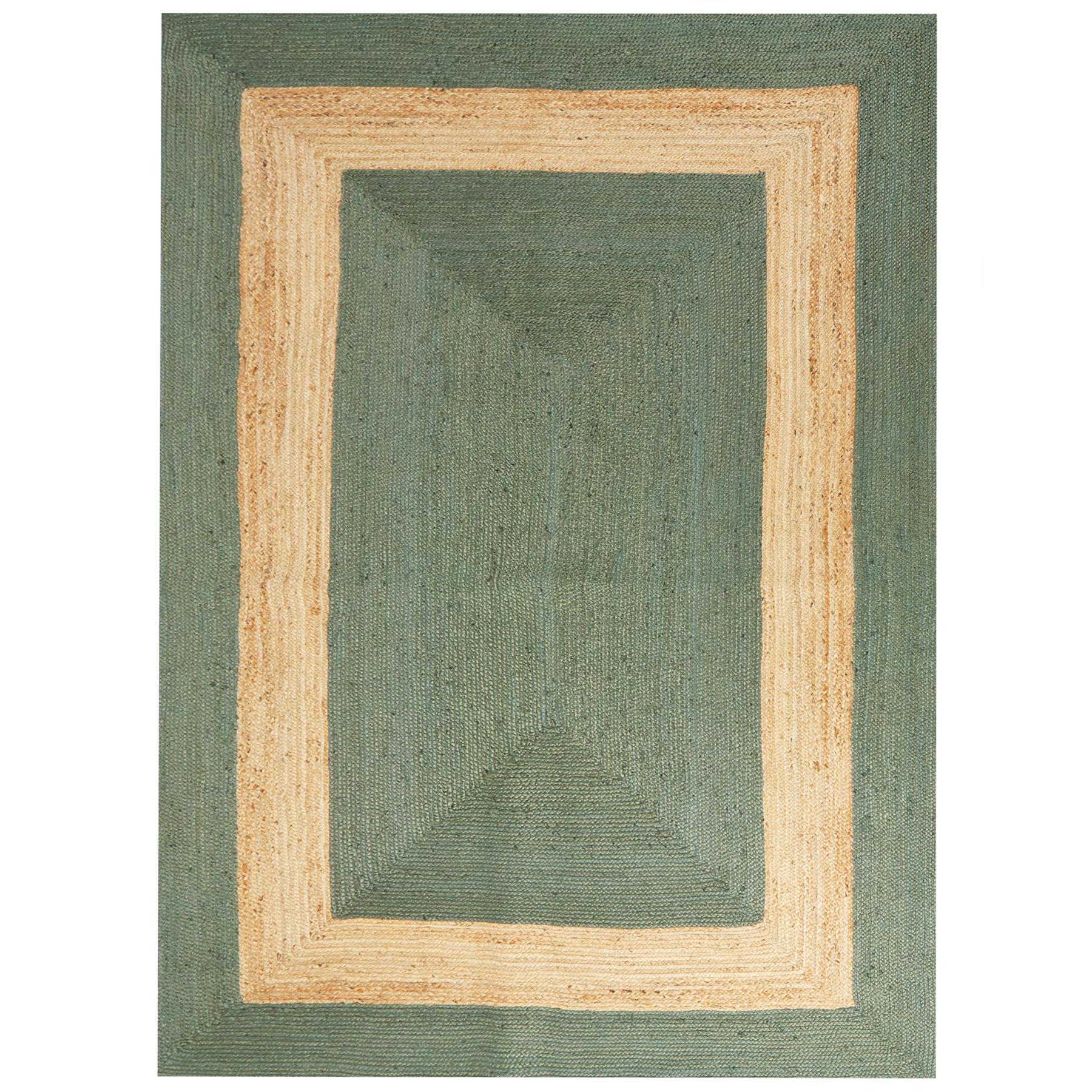 Beliani - KARAKUYU - Vloerkleed - Groen - 300 x 400 cm - Jute
