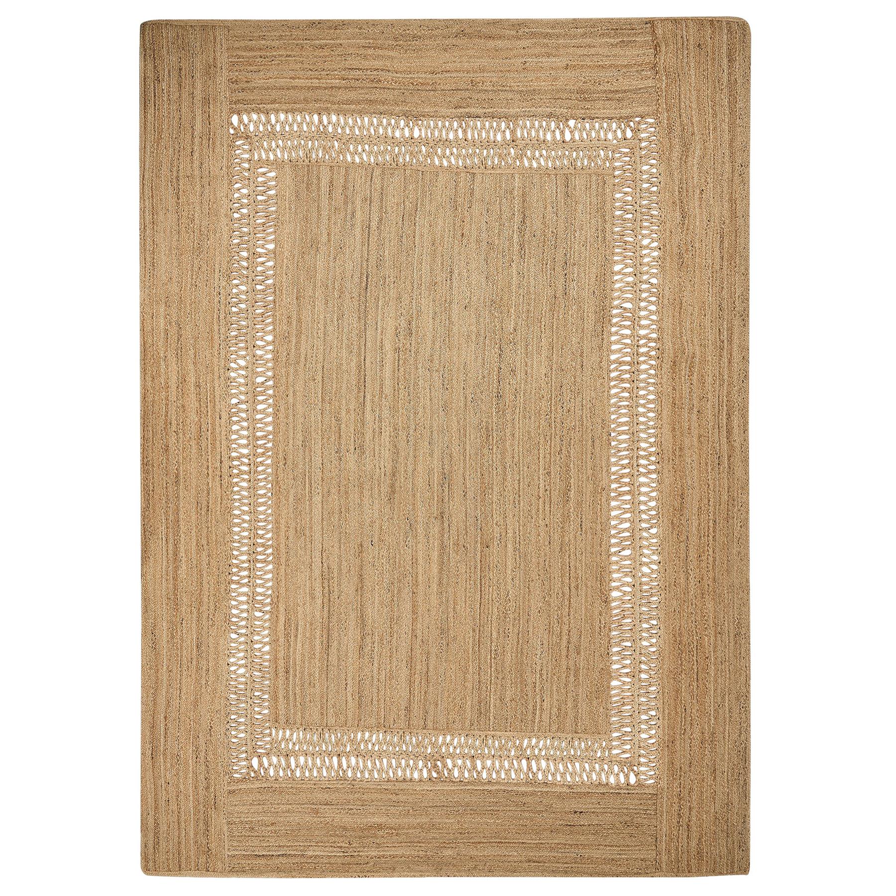 Beliani - YENIKOY - Vloerkleed - Beige - 160 x 230 cm - Jute