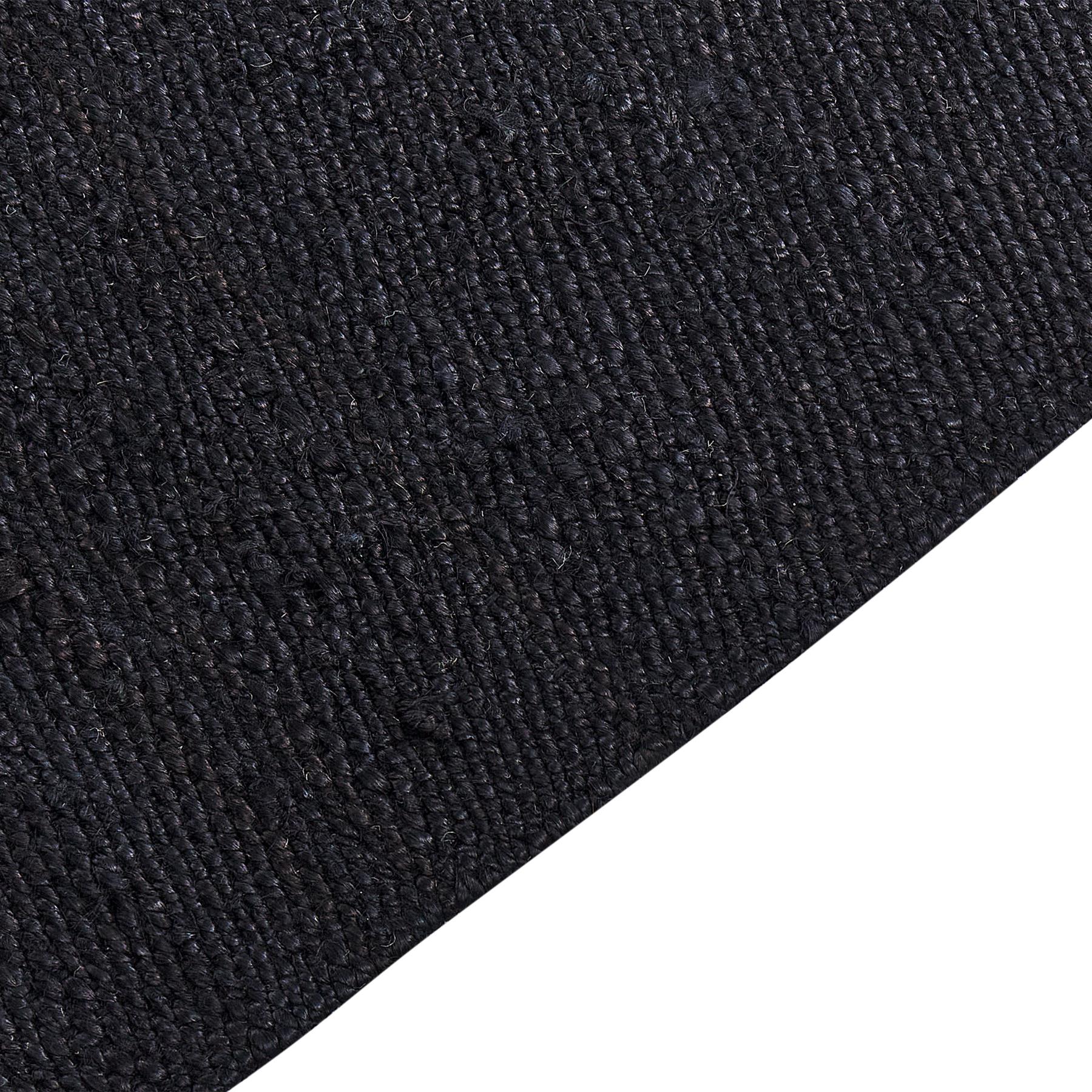 Beliani - SINANKOY - Loper tapijt - Zwart - 80 x 300 cm - Jute