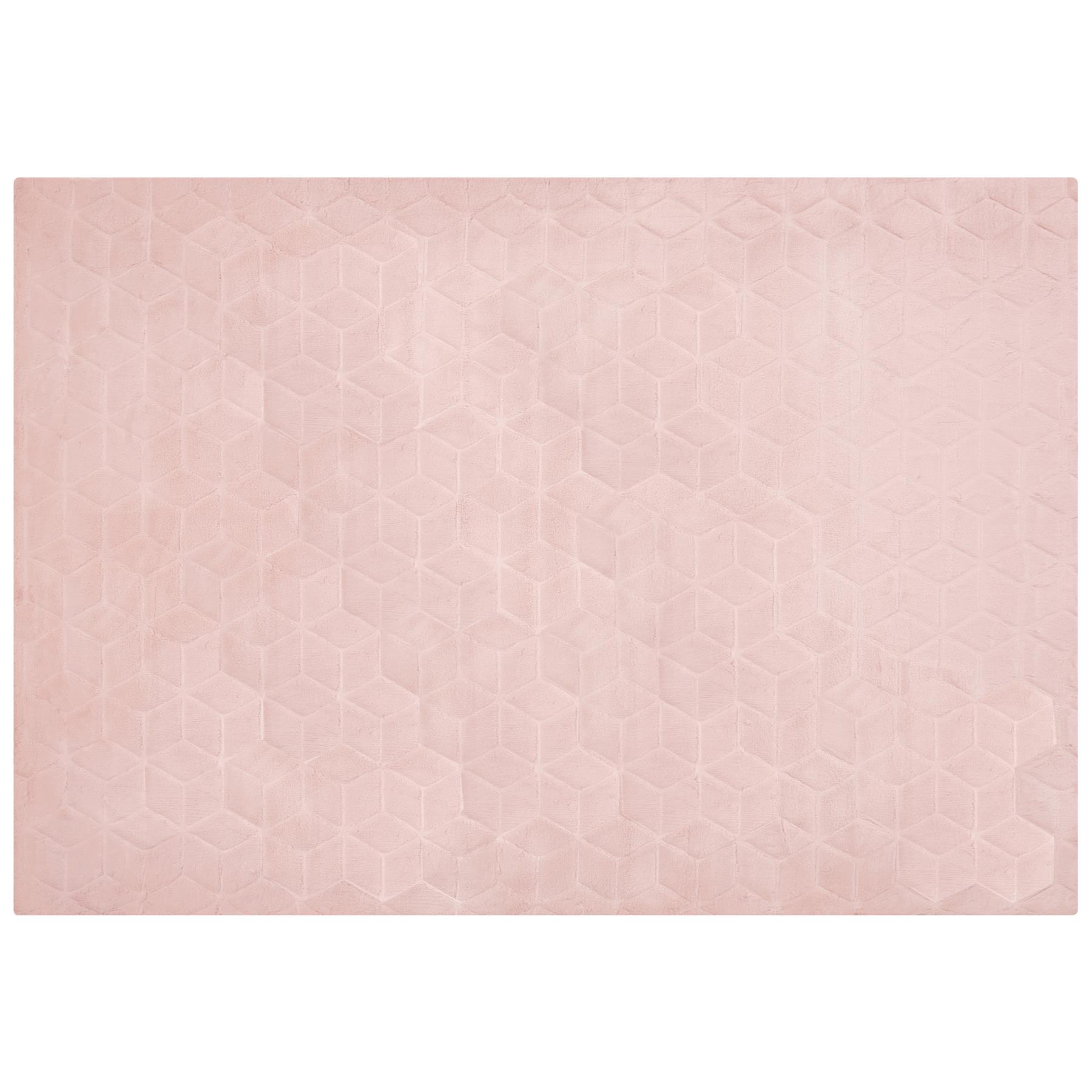 Beliani - THATTA - Vloerkleed - Roze - 160 x 230 cm - Nepbont