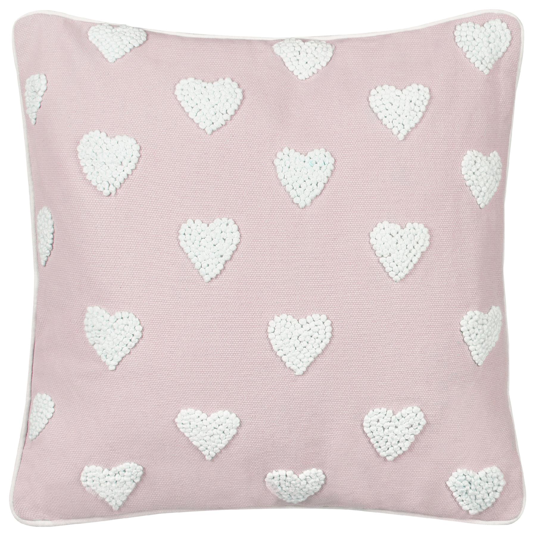 Beliani - GAZANIA - Sierkussen set van 2 - Roze - 45 x 45 cm - Katoen