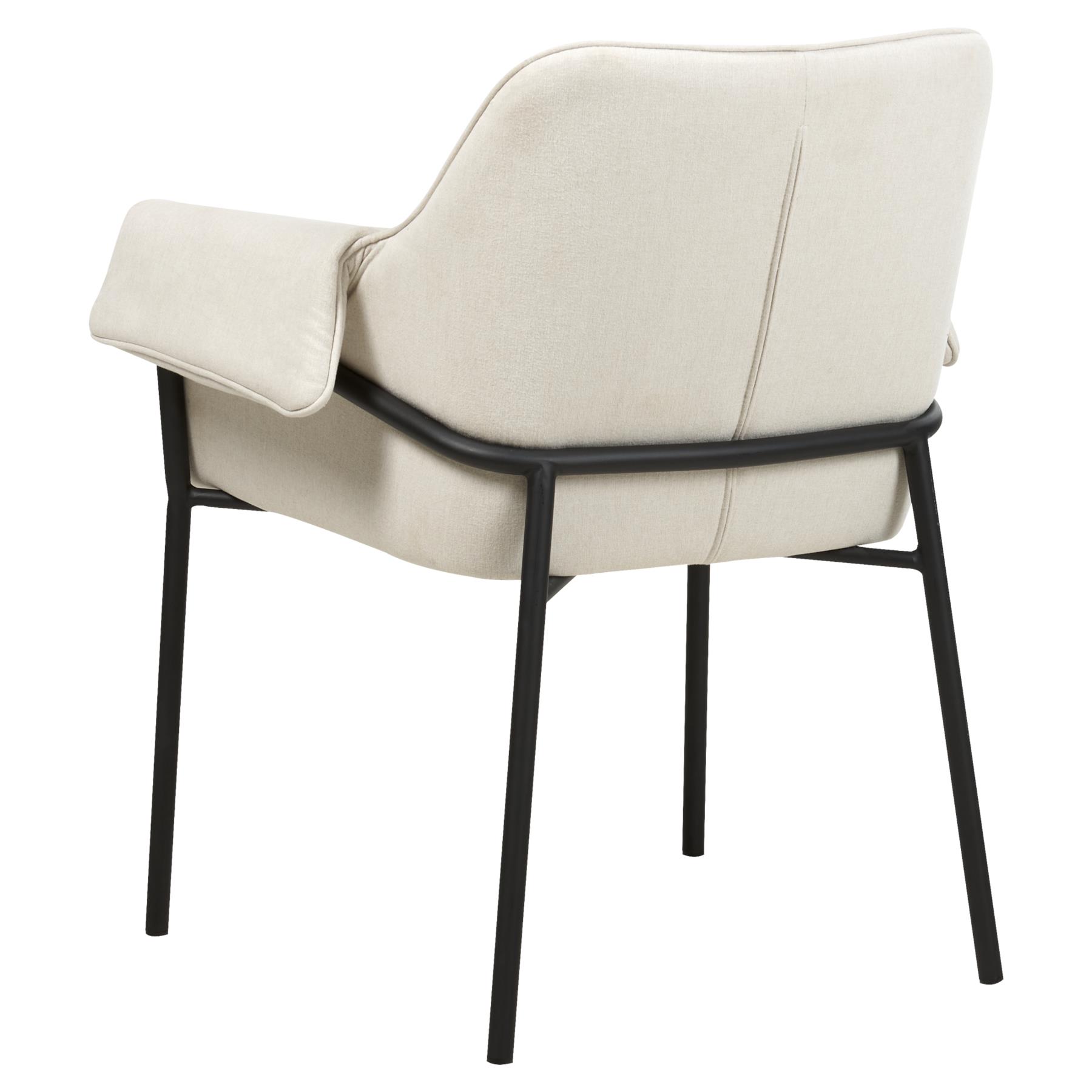 Beliani - ARLA - Fauteuil - Crème - Polyester