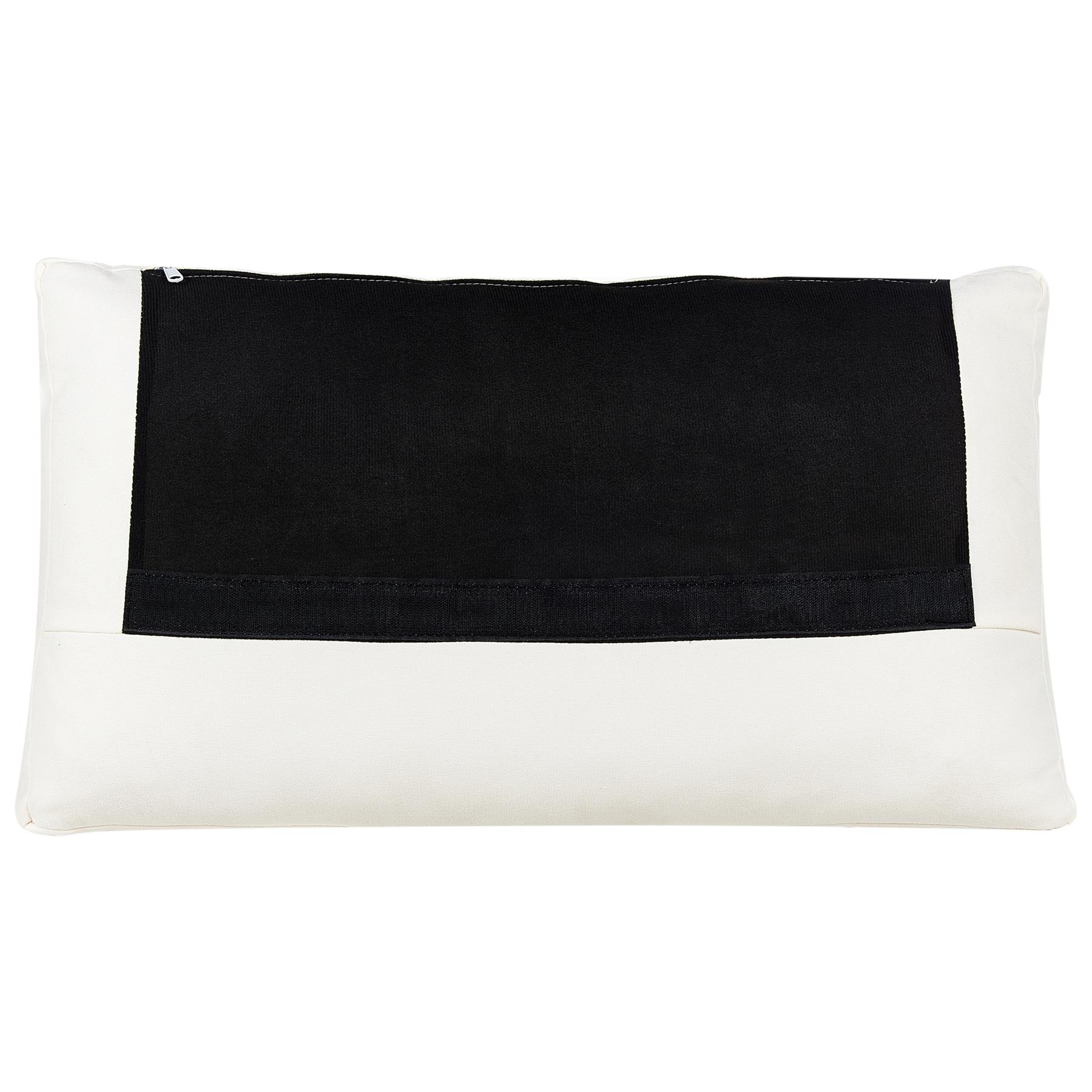 Beliani - UNSTAD - Hoekstuk - Wit - Polyester