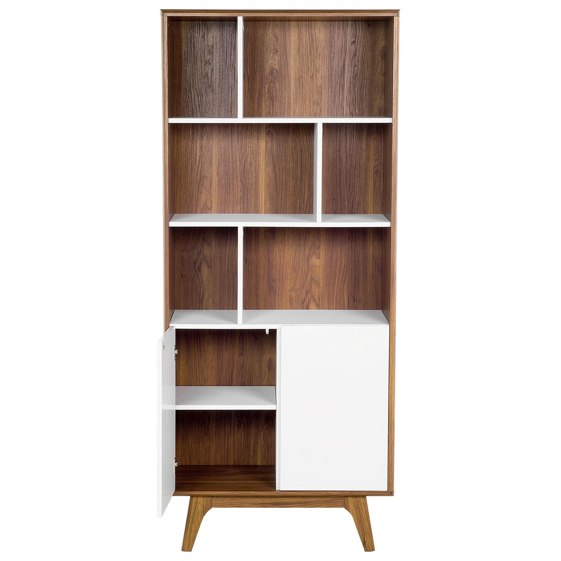 Beliani - COLUMBUS - Boekenkast - Wit - MDF