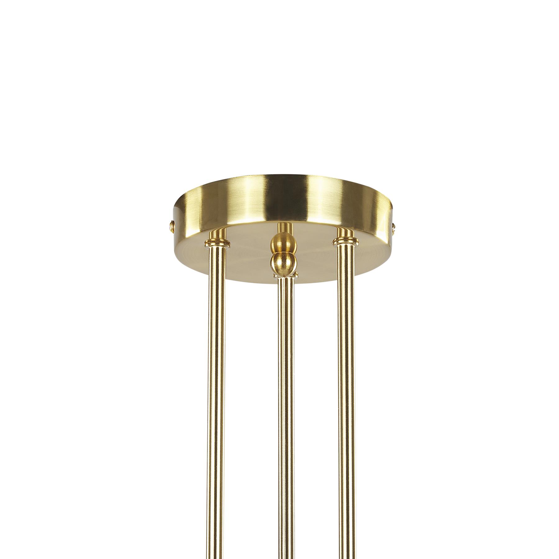 Beliani - KIDANE - Plafondlamp - Messing - Metaal