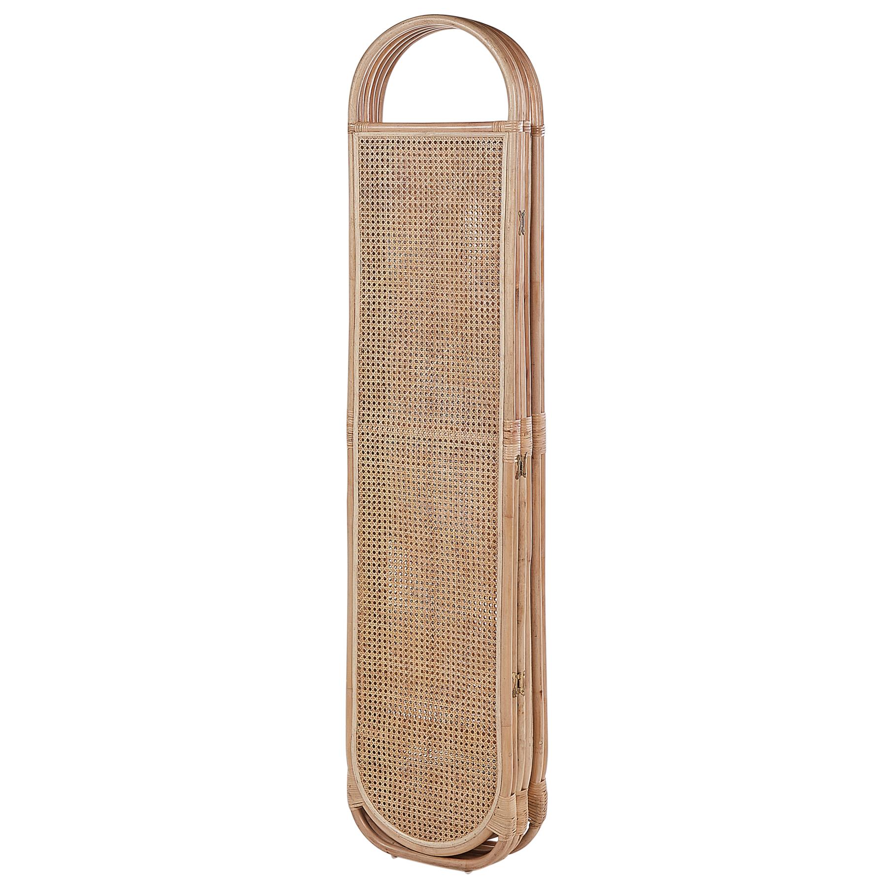 Beliani - CORTONA - Kamerscherm - Naturel - Rotan