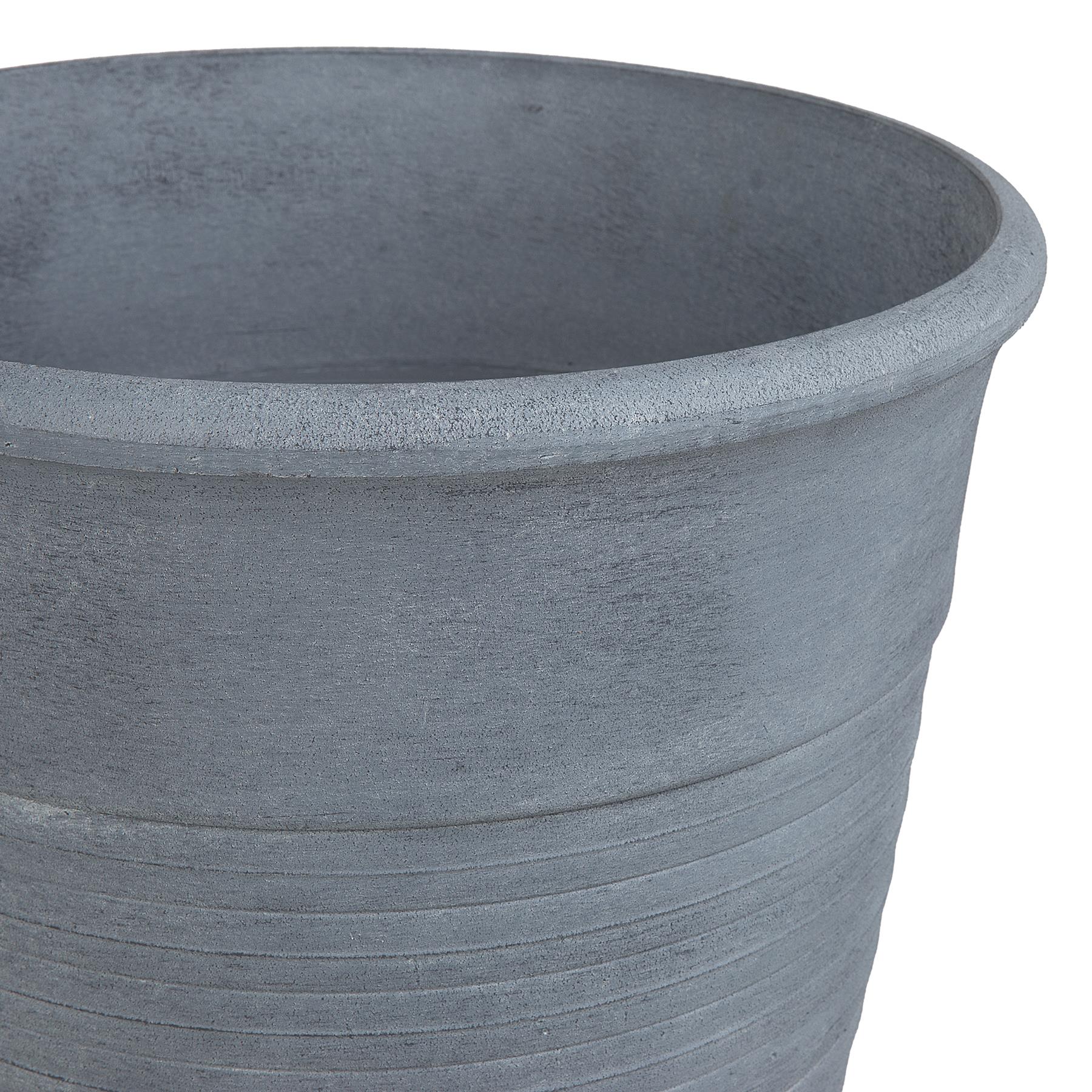 Beliani - KATALIMA - Bloempot set van 2 - Grijs - 50 cm - Stenenmix