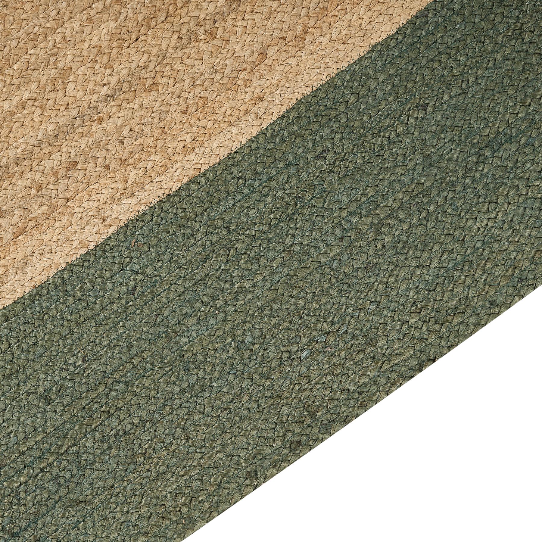 Beliani - KARAKUYU - Vloerkleed - Groen - 300 x 400 cm - Jute