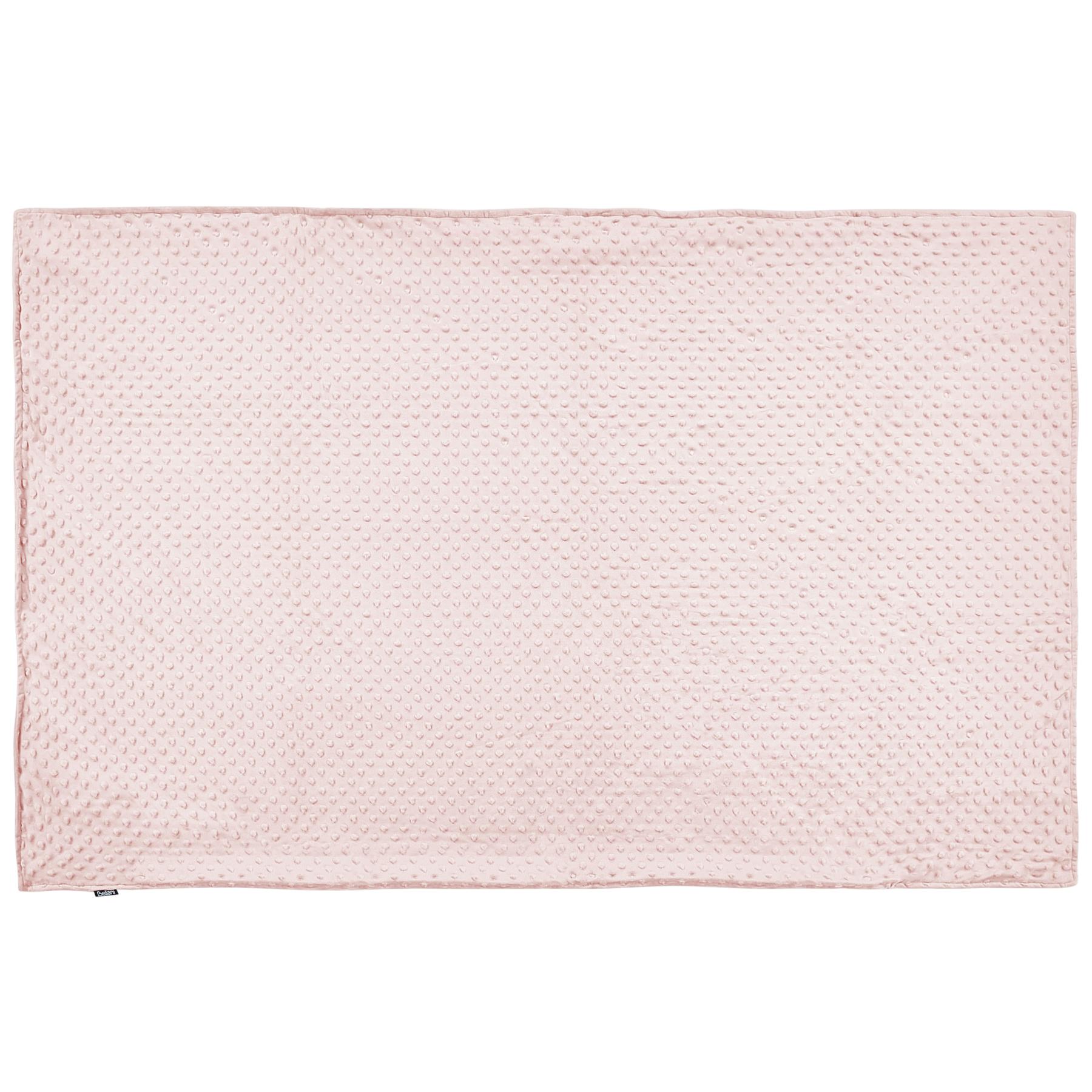 Beliani-CALLISTO-Verzwaringsdeken hoes-Roze-100 x 150 cm-Polyester