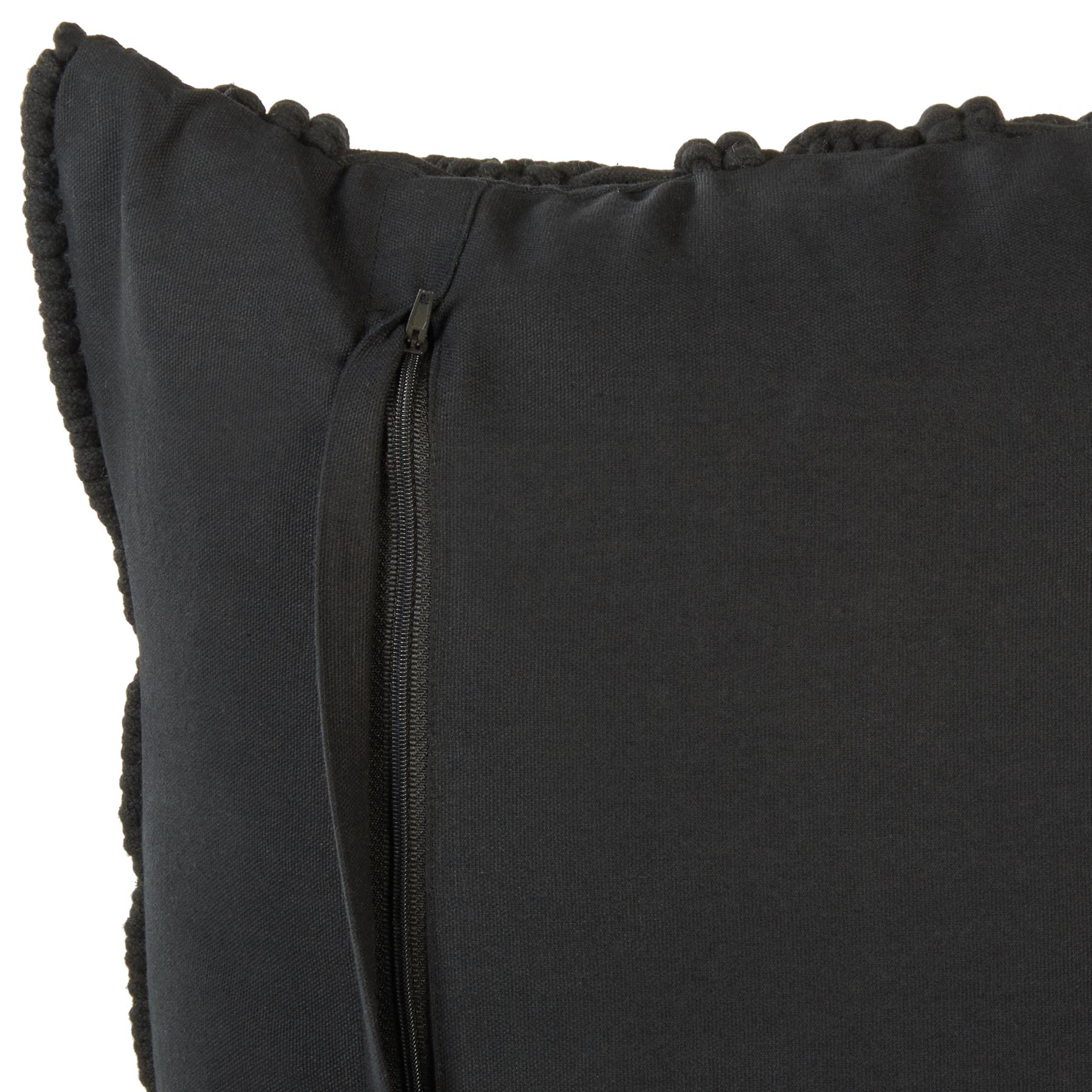 Beliani-MUDANYA -Sierkussen set van 2-Zwart-45 x 45 cm-Katoen