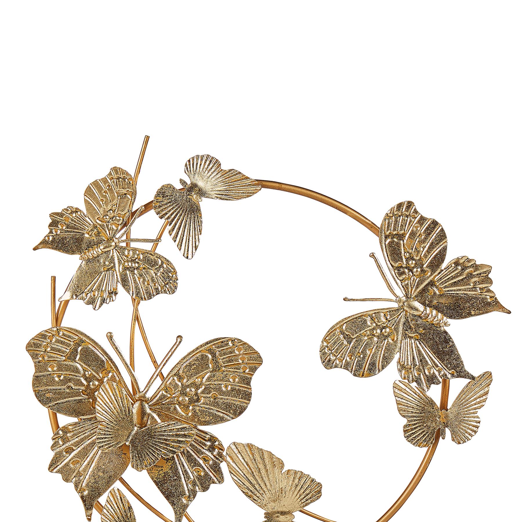 Beliani - BERYLLIUM - Decofiguur - Goud - IJzer