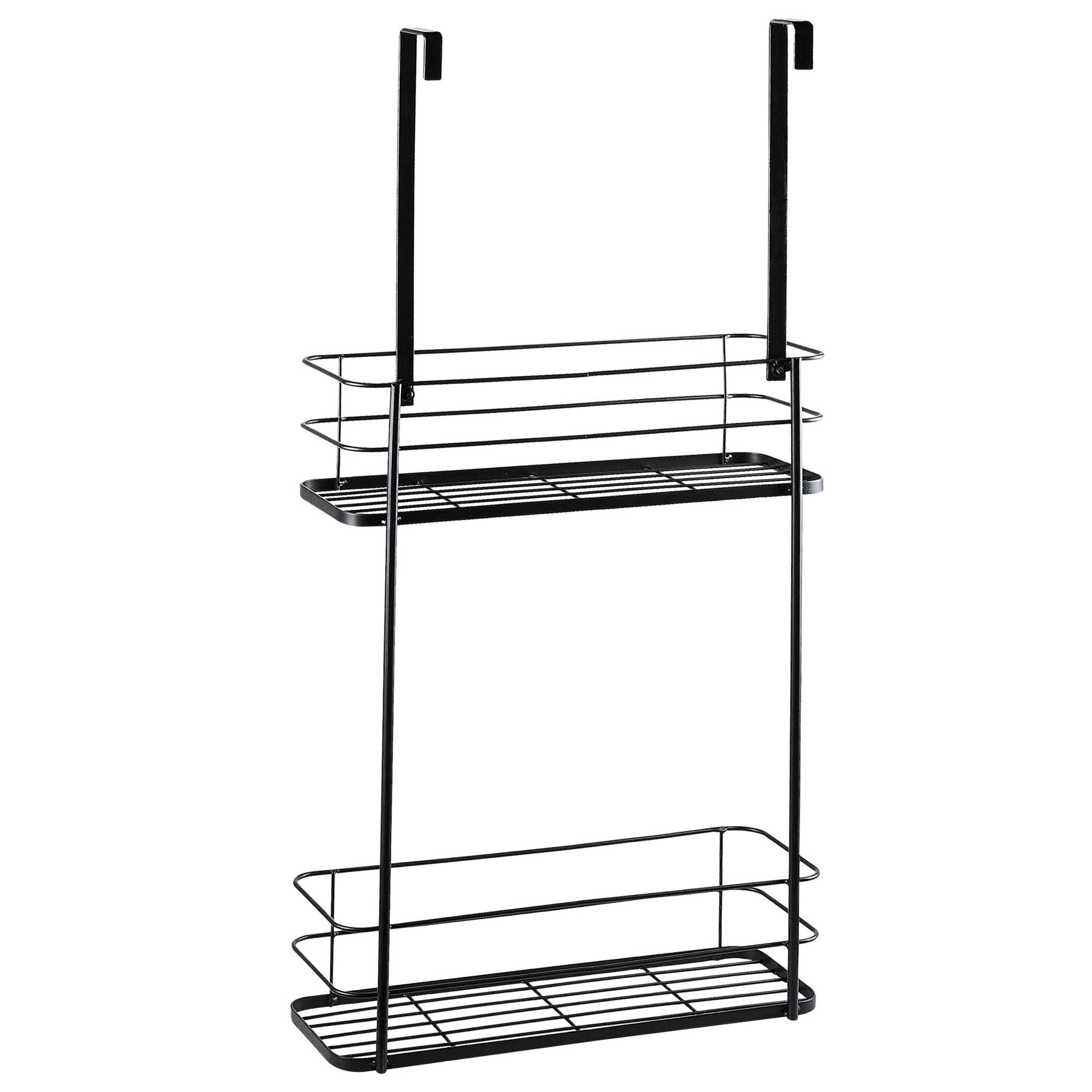 Beliani - TAYASU - Badkamer plank - Zwart - IJzer