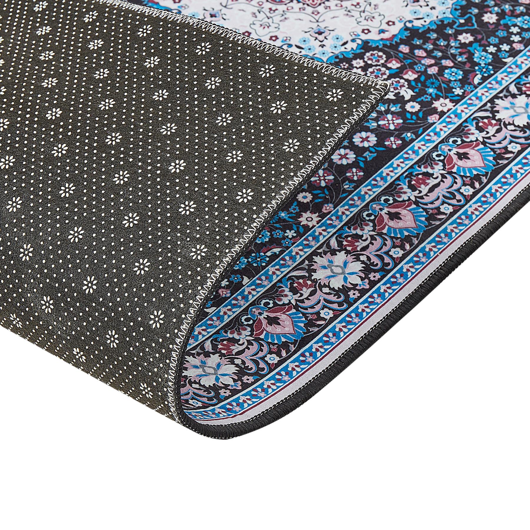 Beliani - GEDIZ - Loper tapijt - Blauw - 80 x 240 cm - Polyester
