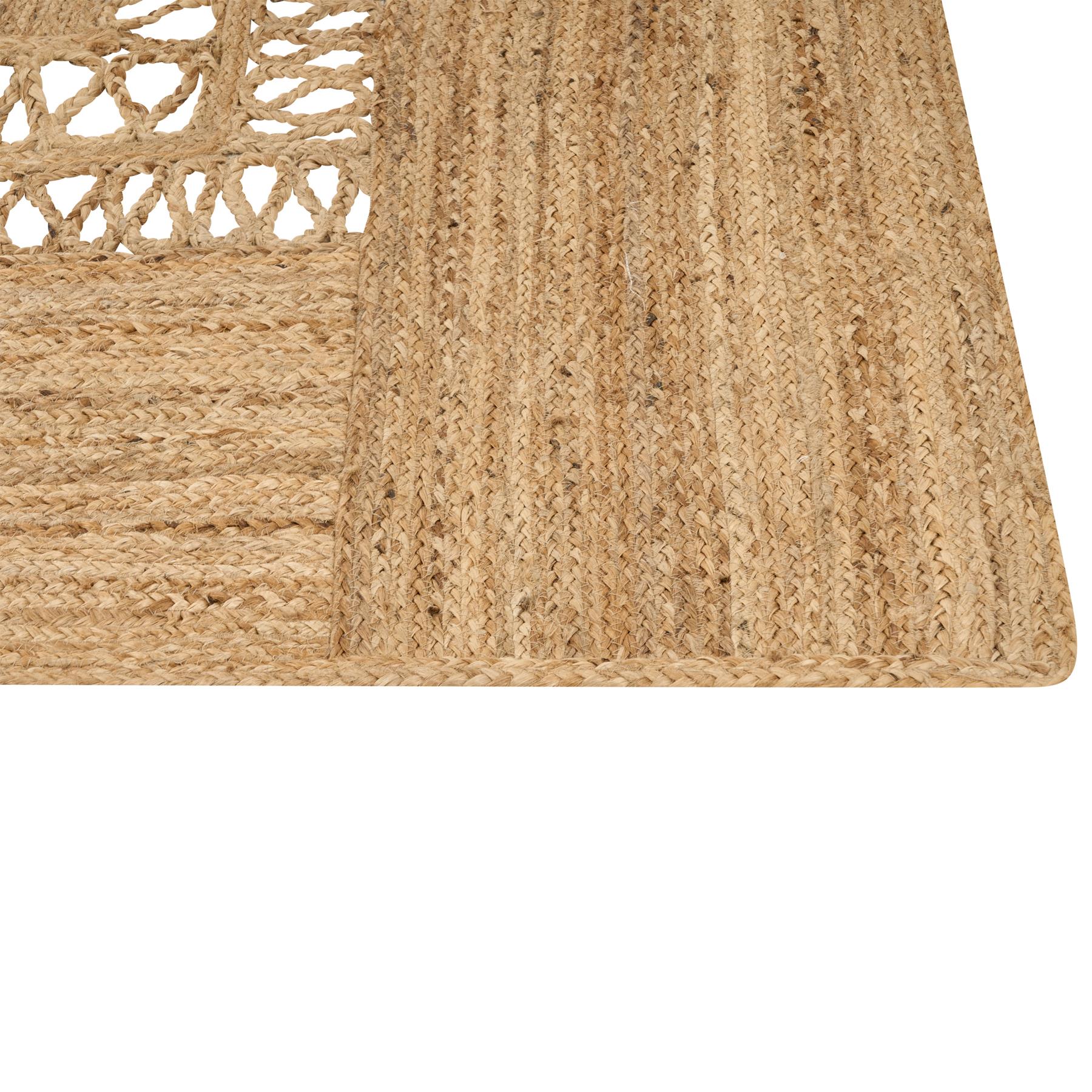 Beliani - YENIKOY - Vloerkleed - Beige - 160 x 230 cm - Jute