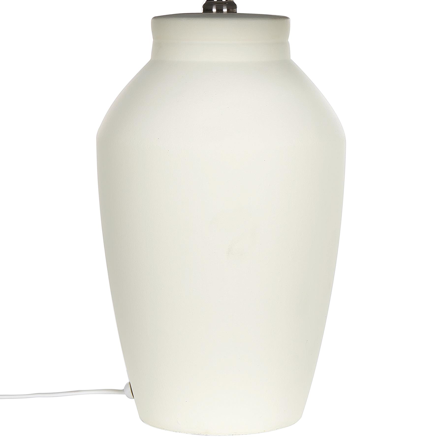Beliani - RODEIRO - Tafellamp - Lichtbeige - Keramiek