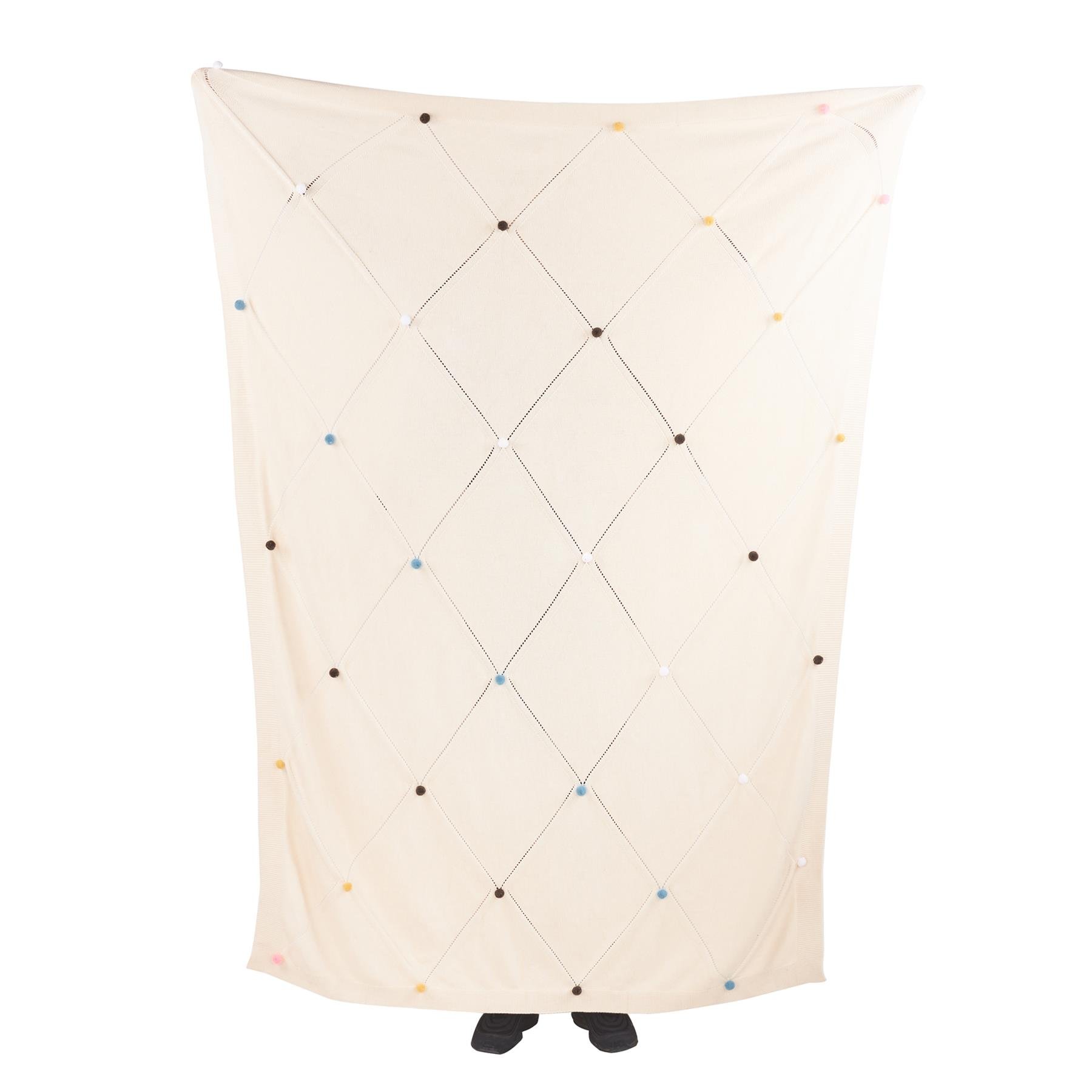 Beliani - GAIDAR - Kinderdeken - Beige - 130 x 170 cm - Katoen