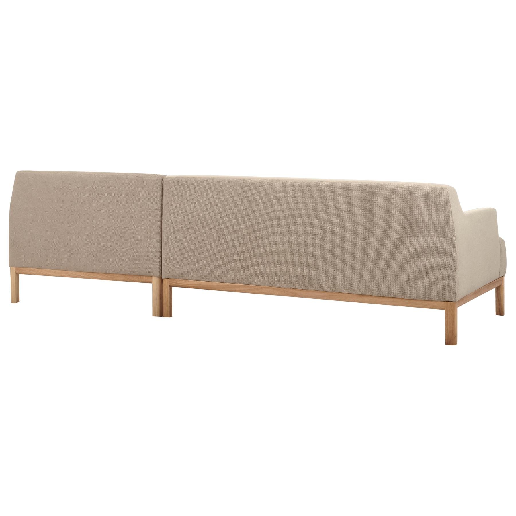 Beliani - SOSJO - Hoekbank - Taupe - Linkszijdig - Polyester