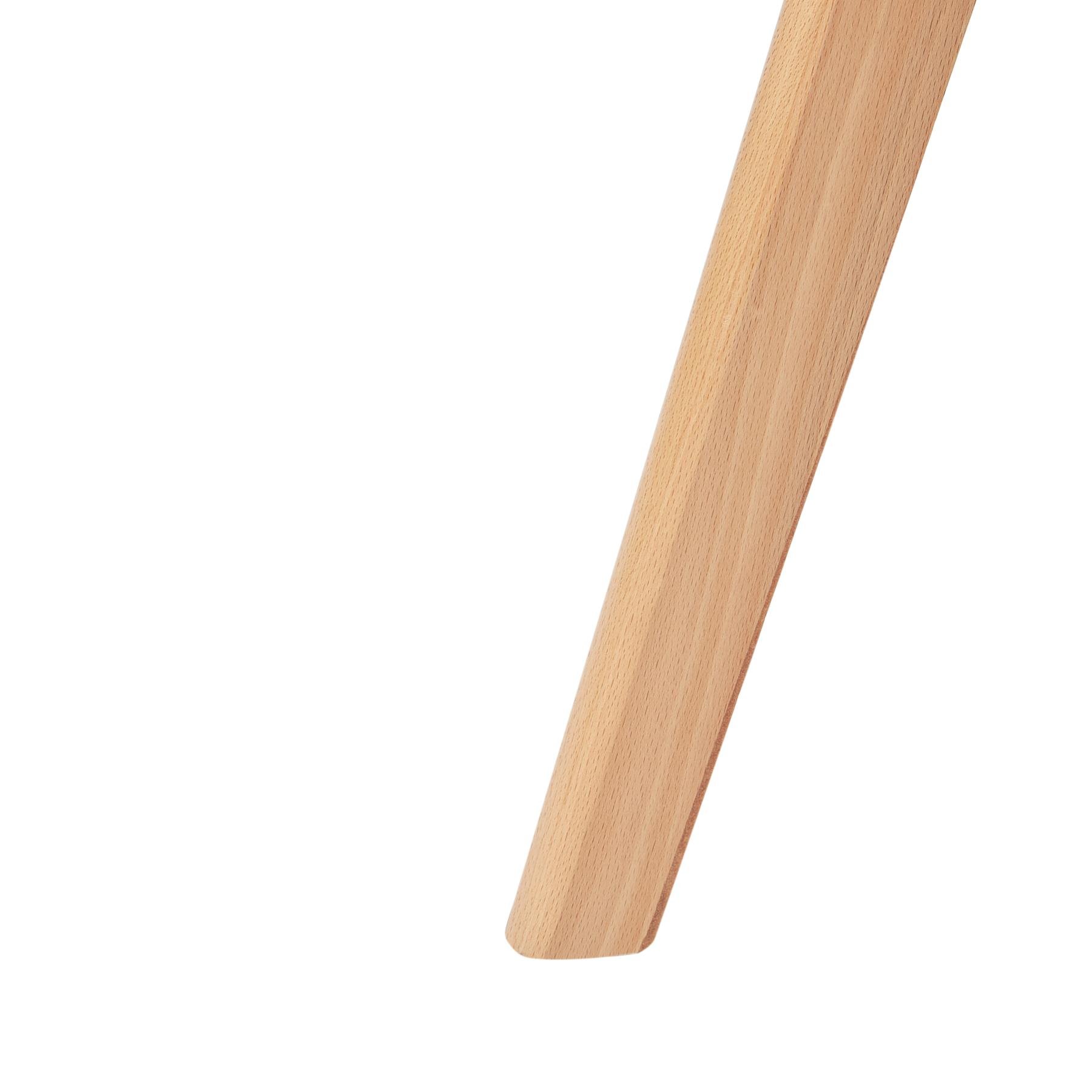 Beliani-HUDSON-Eettafel-Lichte houtkleur-90 x 180 cm-Veiligheidsglas