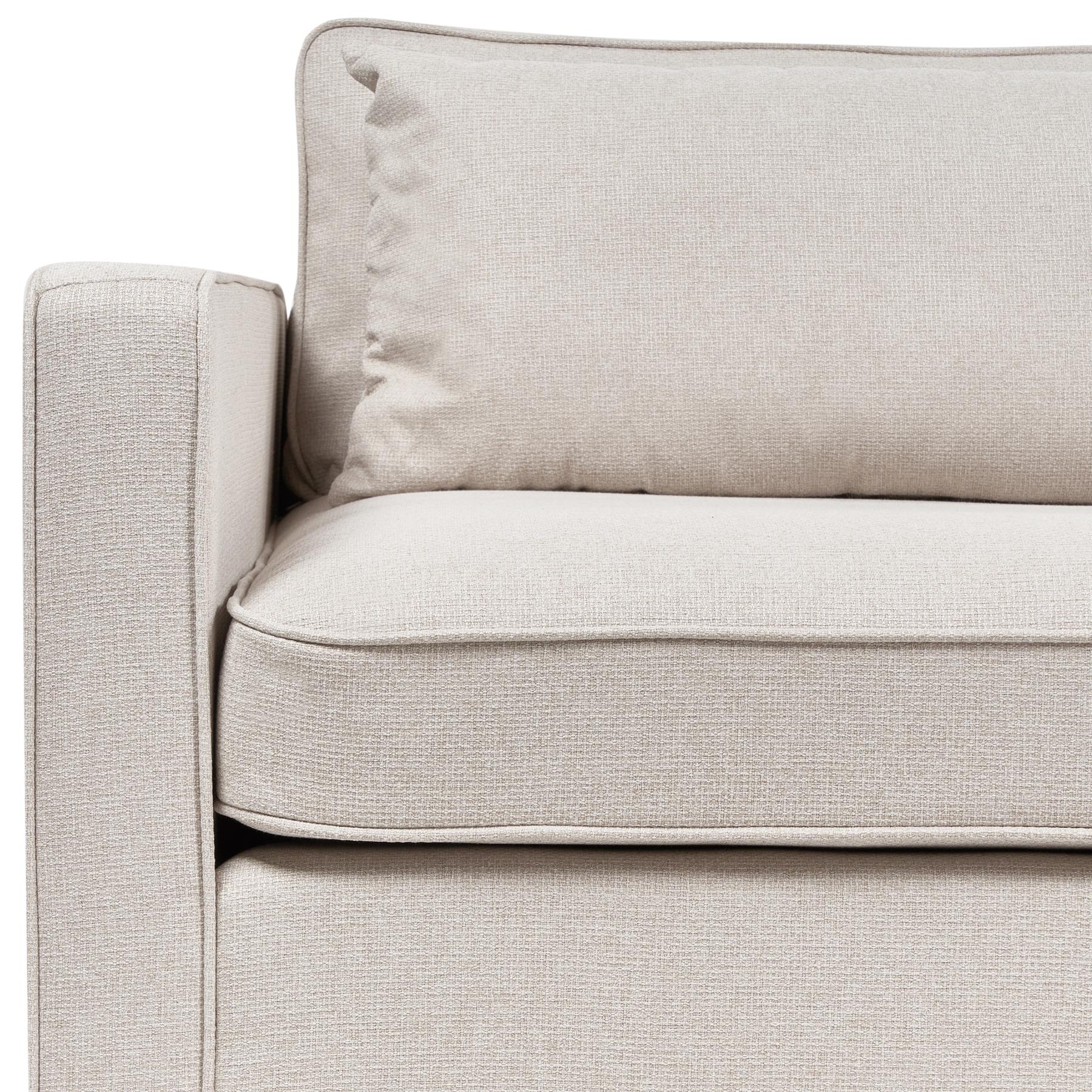 Beliani - VINSTRA - Driezitsbank - Beige - Polyester