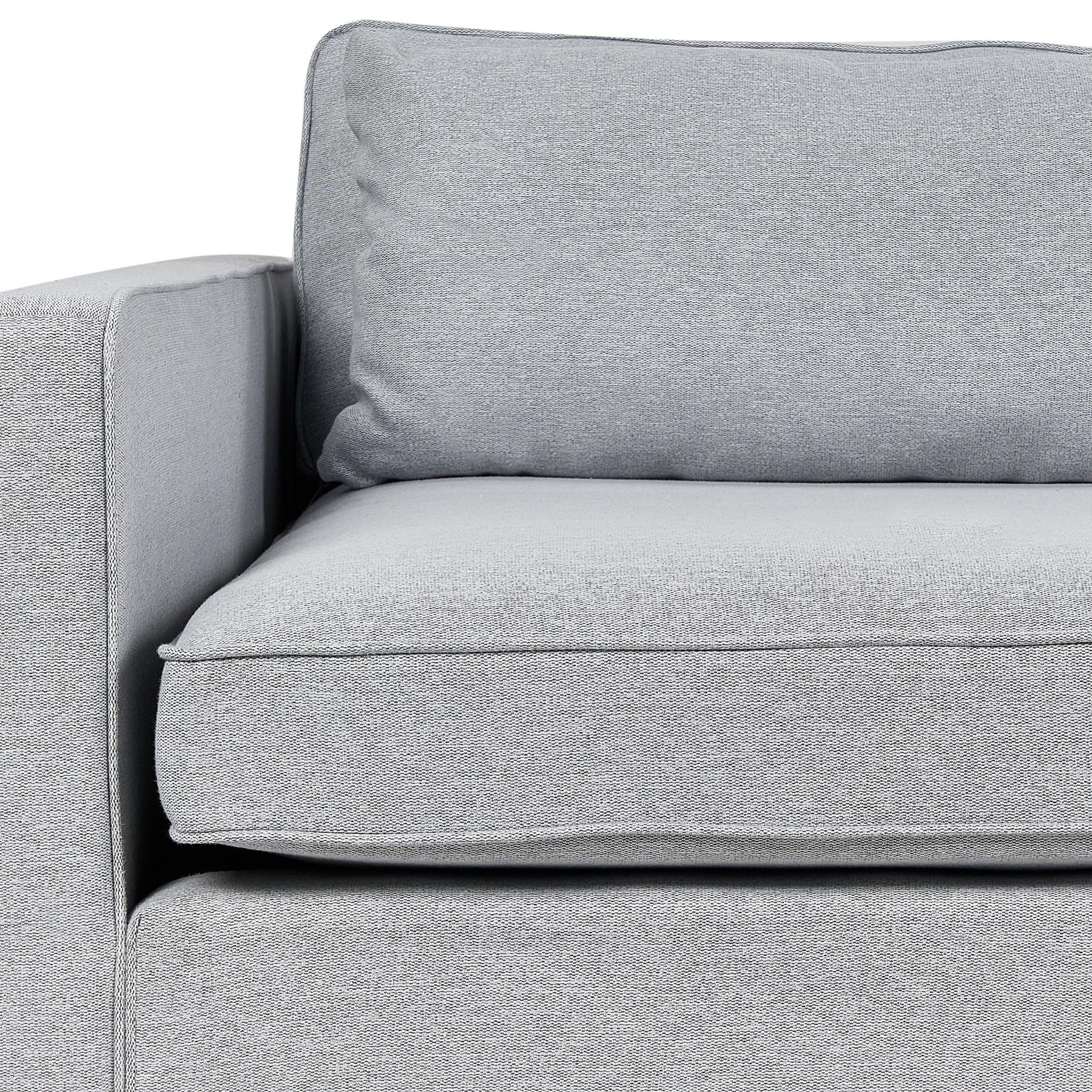 Beliani - VINSTRA - Driezitsbank - Grijs - Polyester