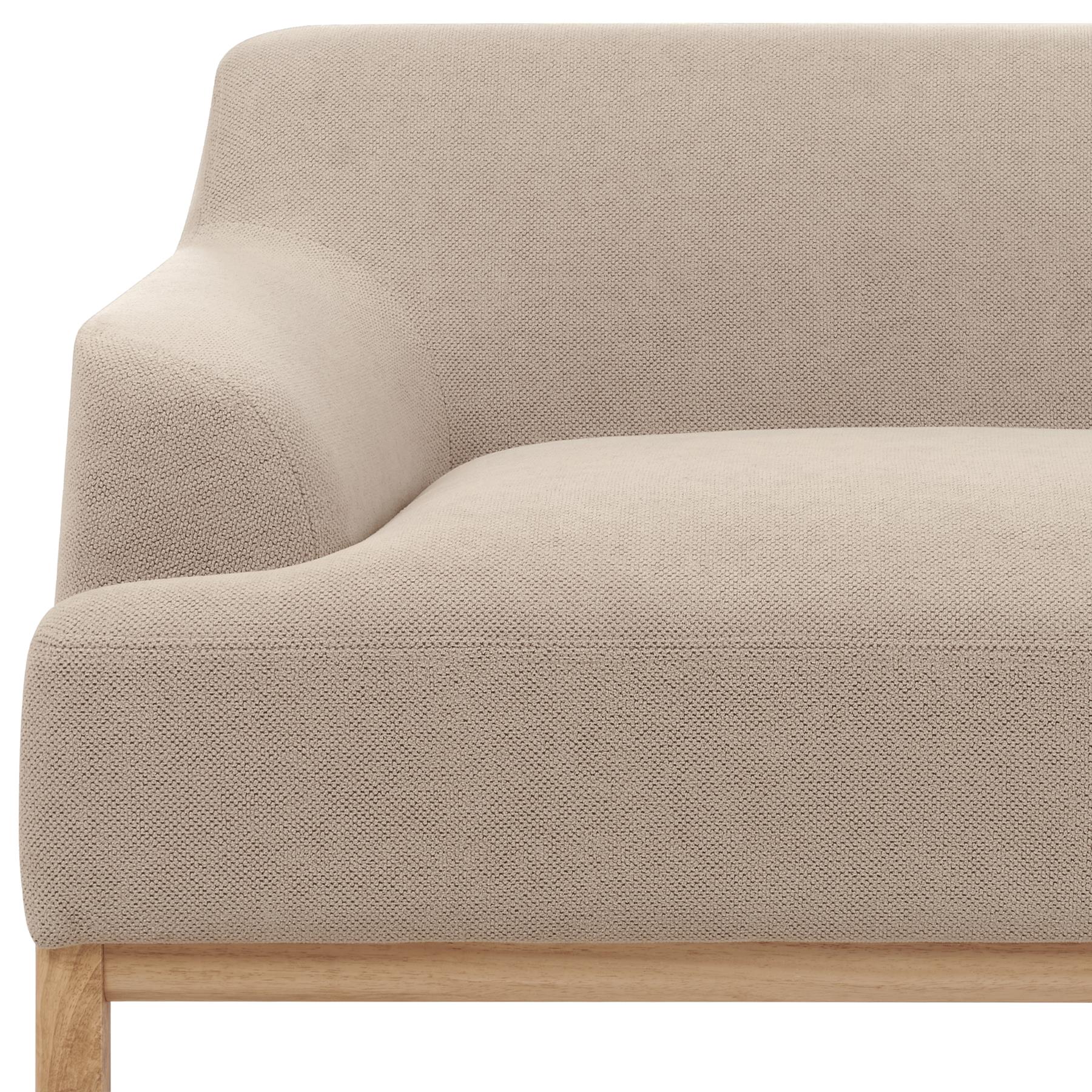 Beliani - SOSJO - Hoekbank - Taupe - Linkszijdig - Polyester