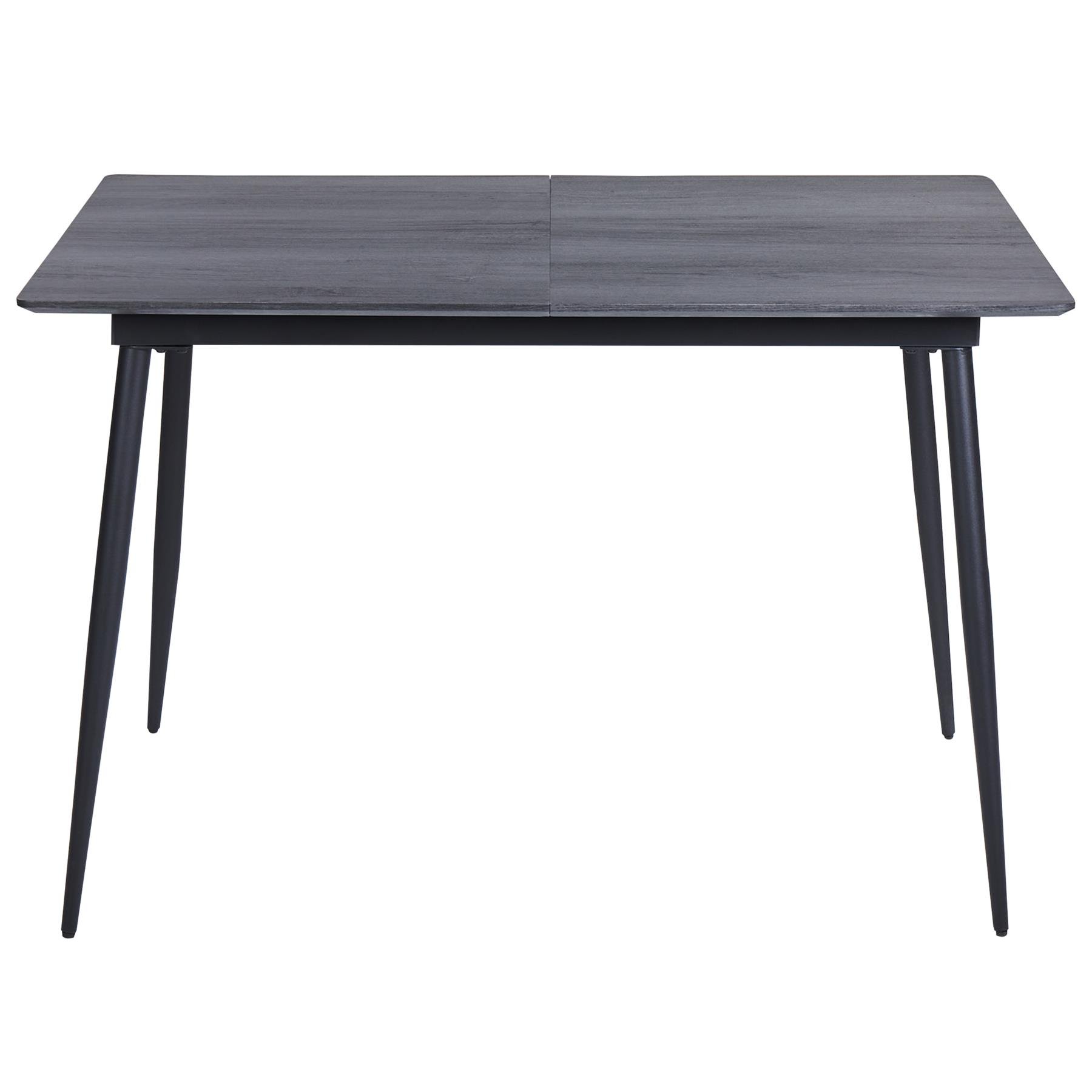 Beliani-GELANDA-Uitschuifbare eettafel-Grijs-120|160 x 80 cm-MDF