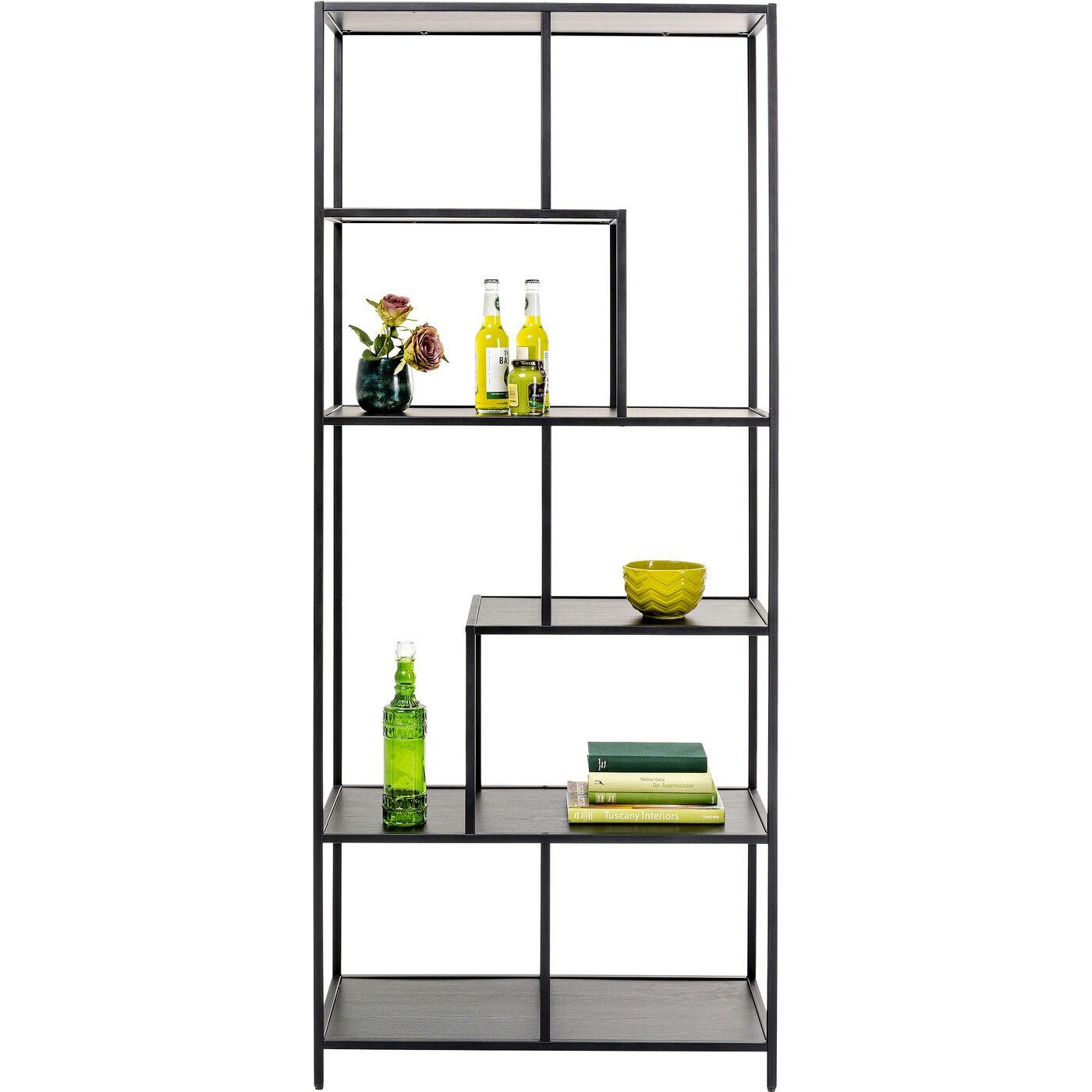 Kare Design Loftie bookshelf zwart 185x77cm