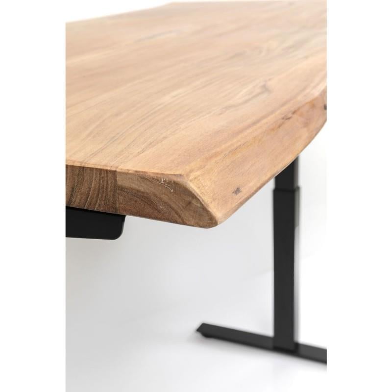 Kare Design Harmony Black - Zit Sta Bureau - Boomstam Tafelblad 160 -