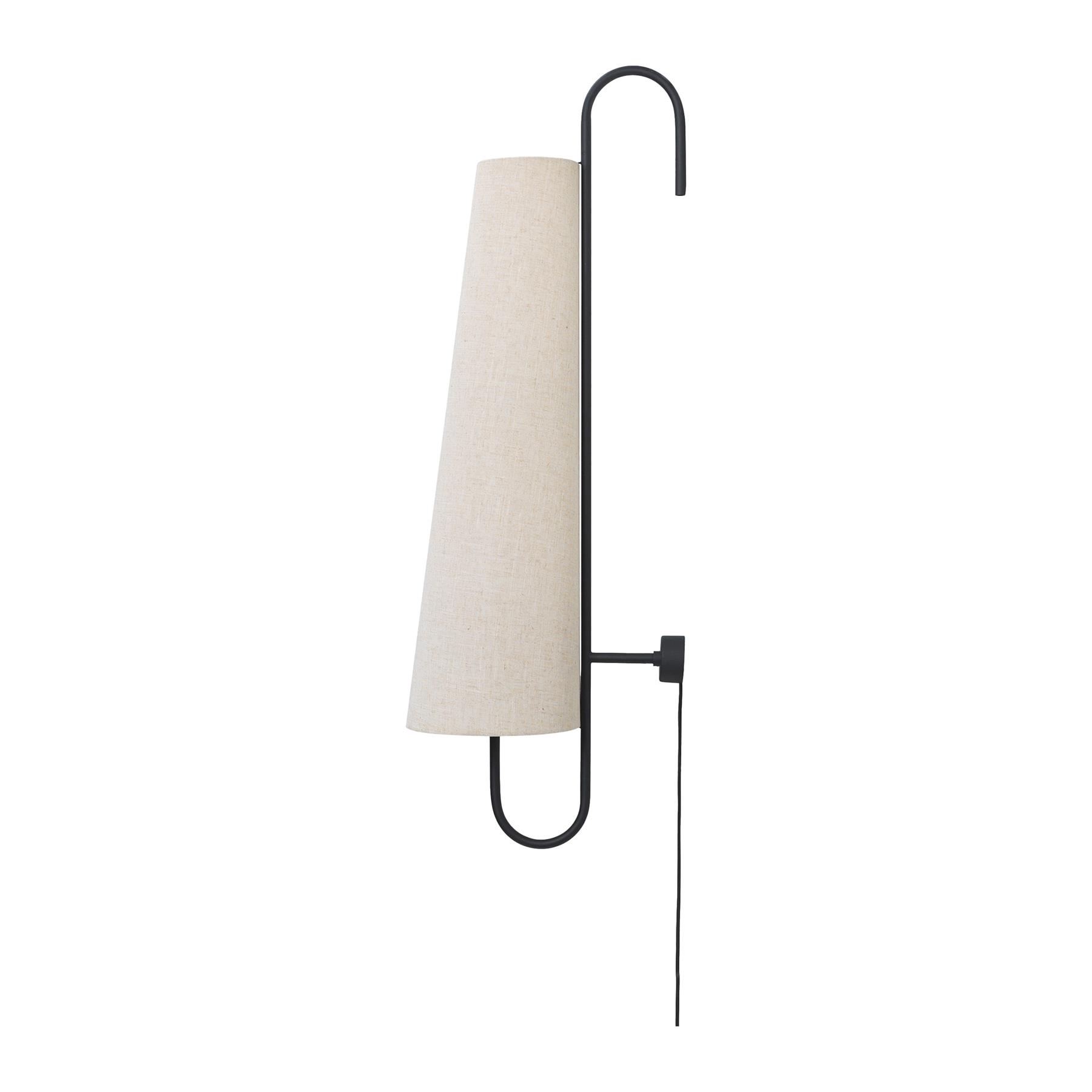 ferm LIVING Ancora Wandlamp - Zwart / Natural