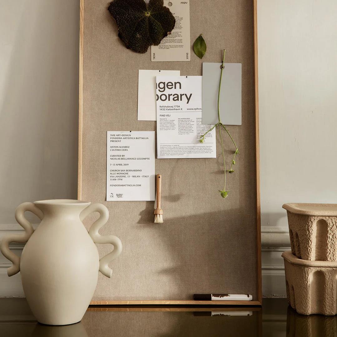 ferm LIVING Scenery Prikbord B 45 cm - Natural Eiken 