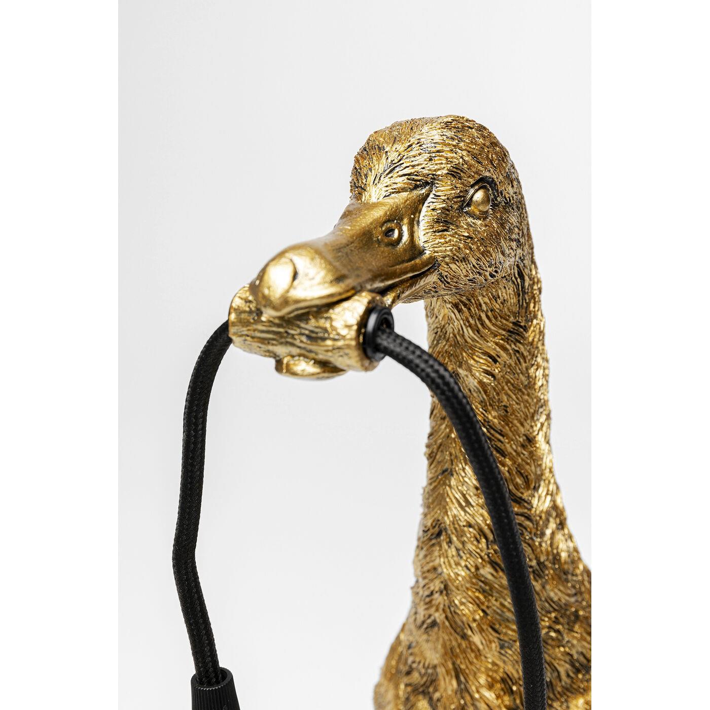 Kare Design Tafellamp eend zwart