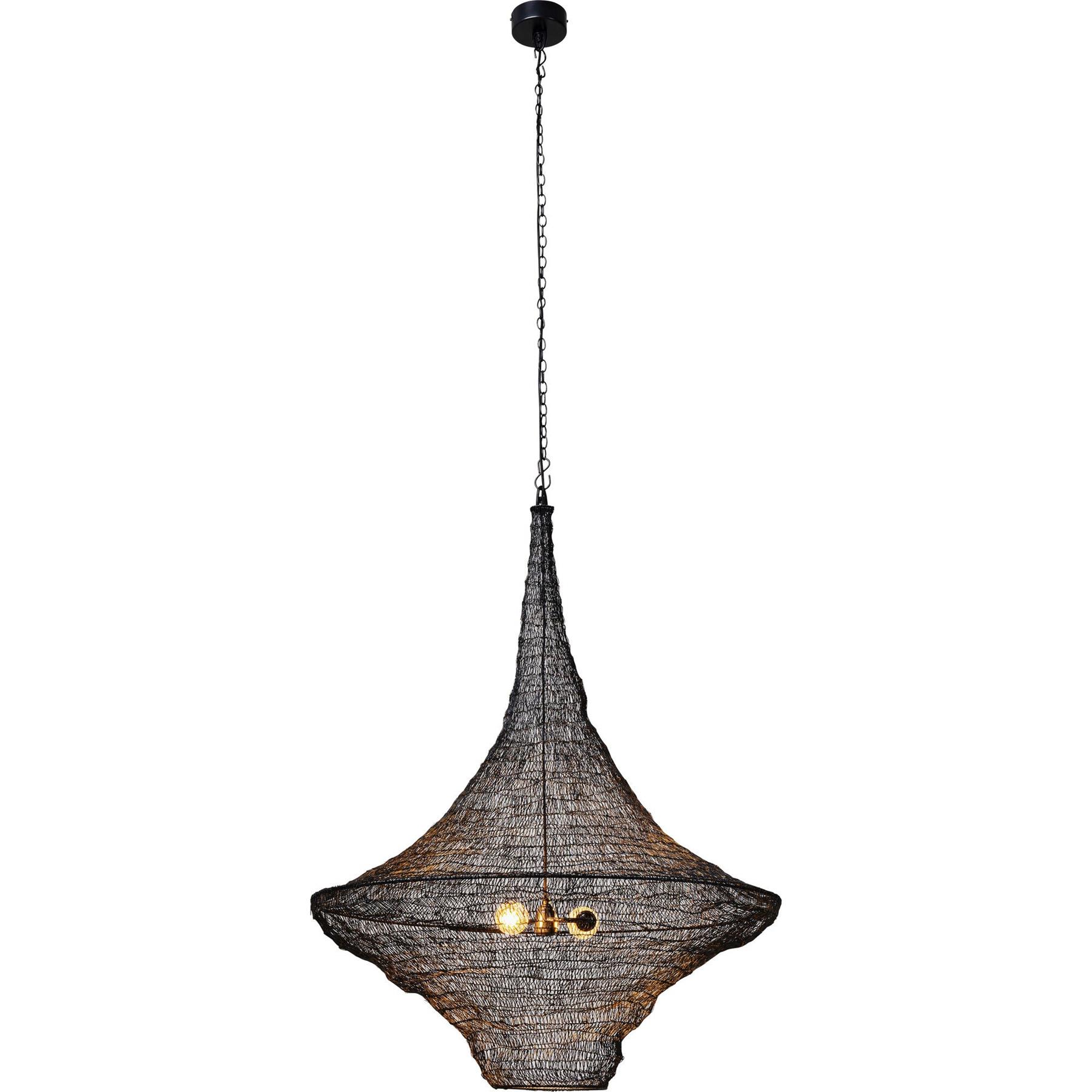 Kare Hanglamp Cocoon Black Ø89cm