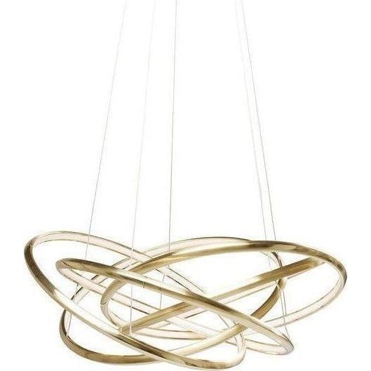 Kare Hanglamp Saturn LED Goud