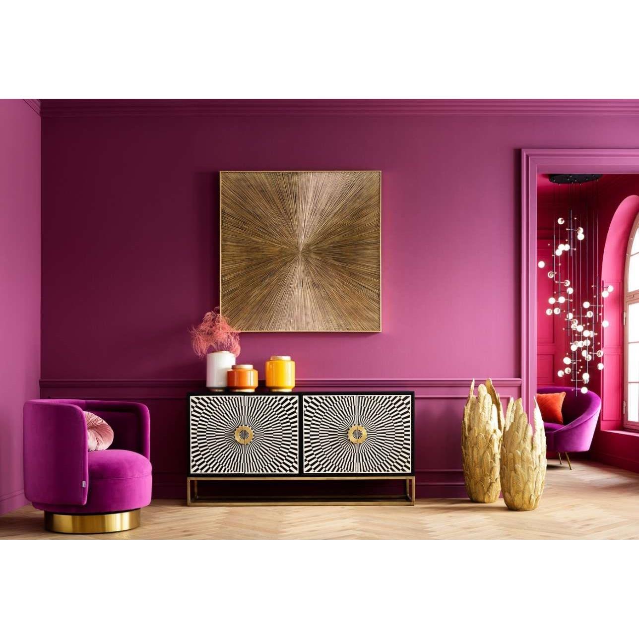 Kare Design Electro Dressoir - Zwart Mangohout