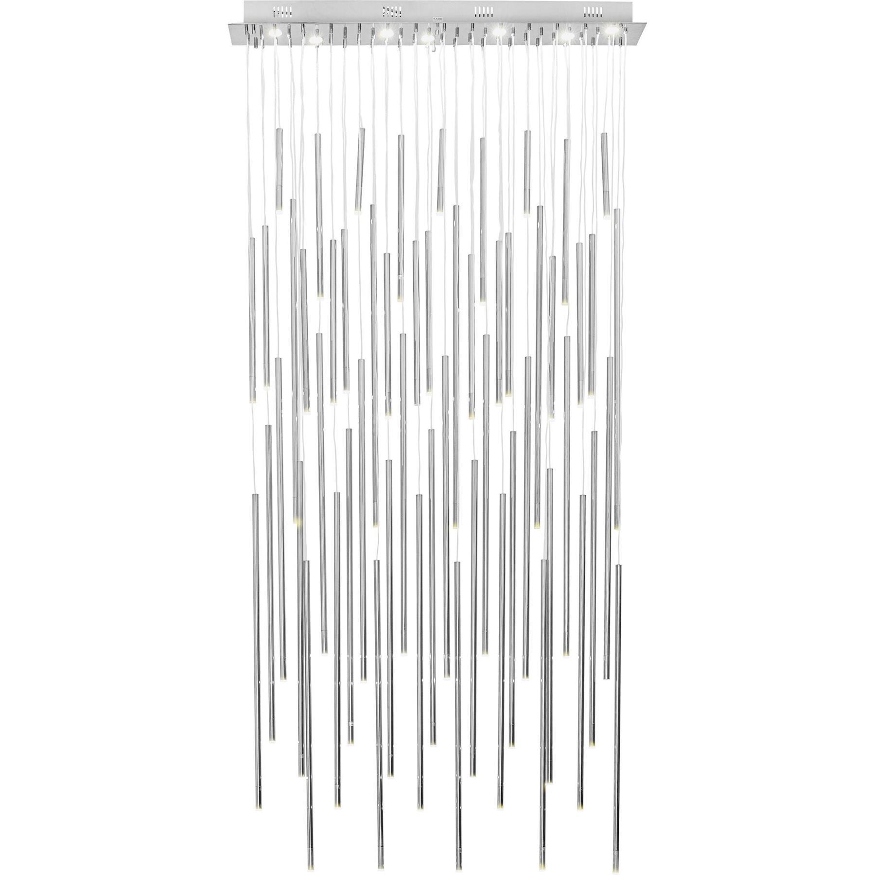 Kare Hanglamp Living Vegas Deluxe Chrome LED