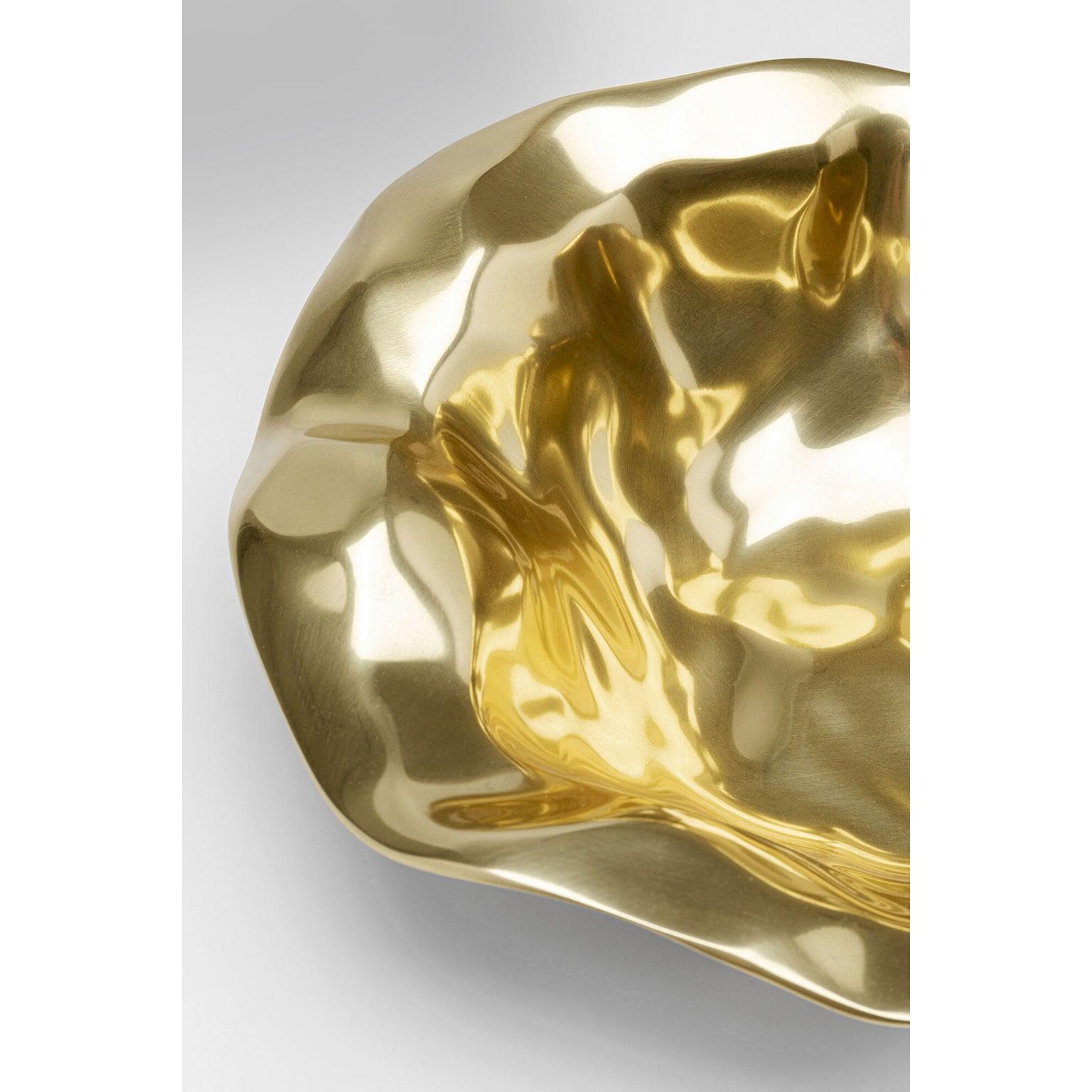 Kare Decoratieve schaal Jade Gold Ø30cm