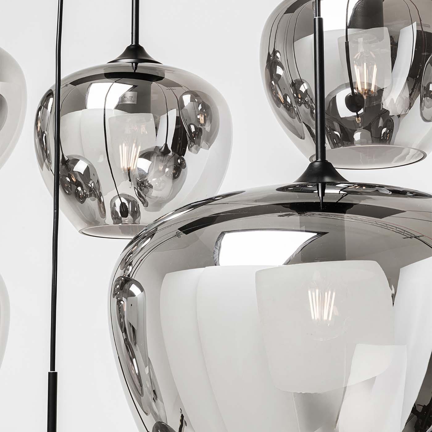 Kare Design Sphere Hanglamp smoke