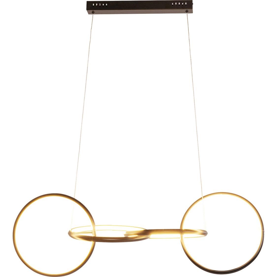 Kare Hanglamp Galaxy LED Black 155cm