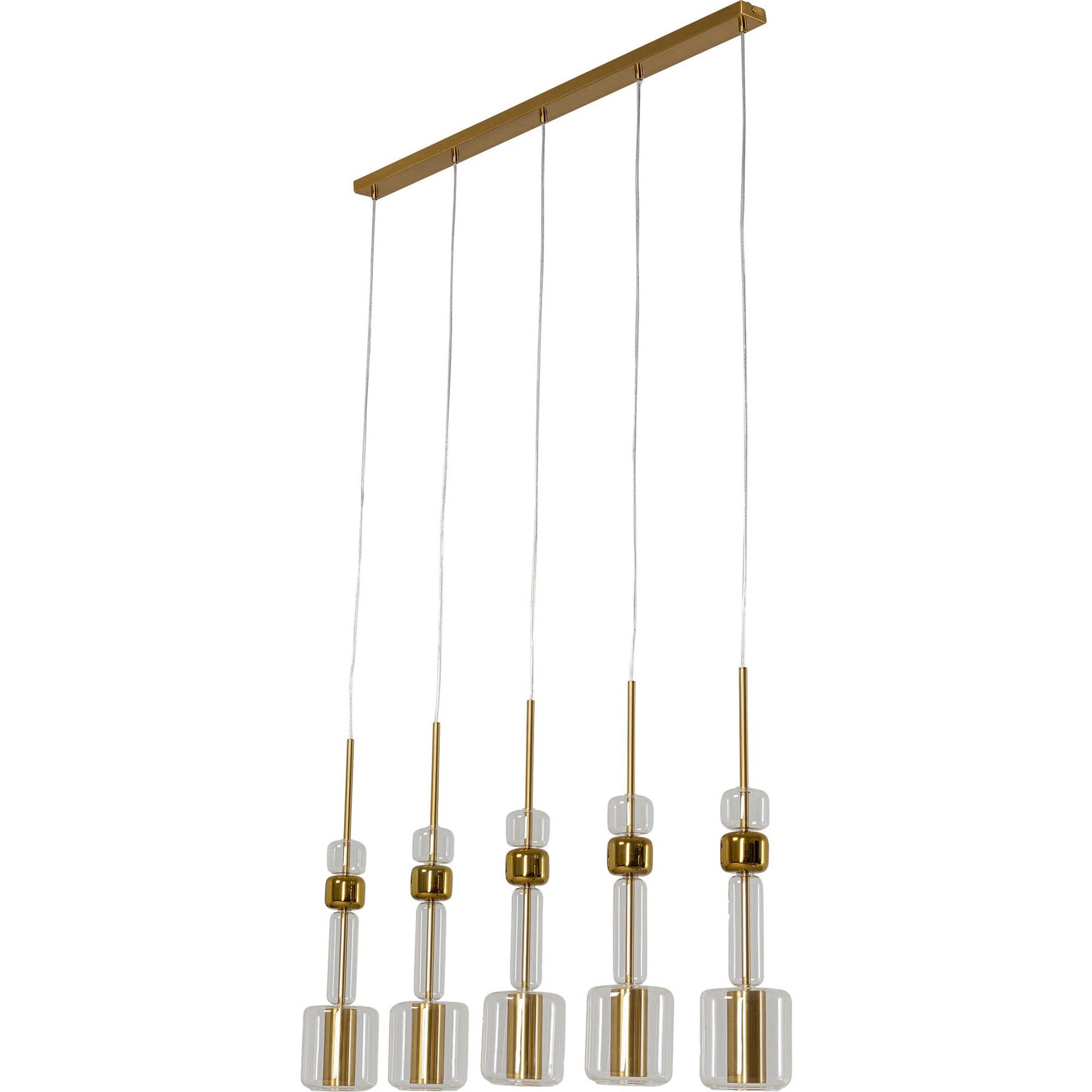 Kare Hanglamp Candy Bar Gold 103cm