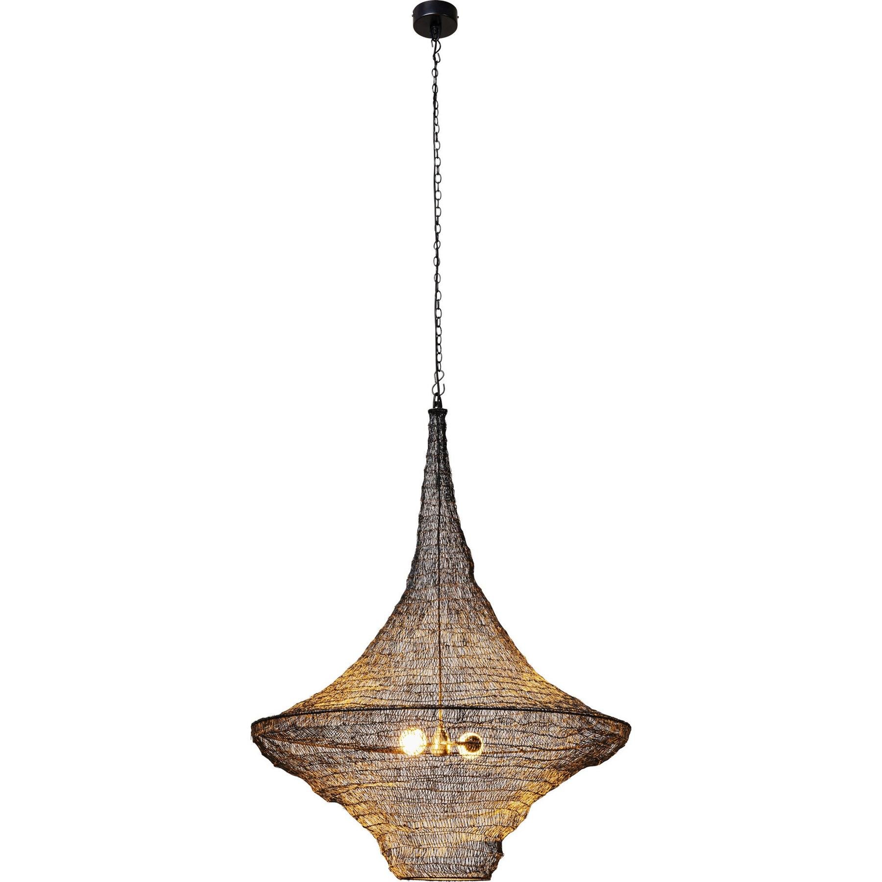 Kare Hanglamp Cocoon Black Ø89cm