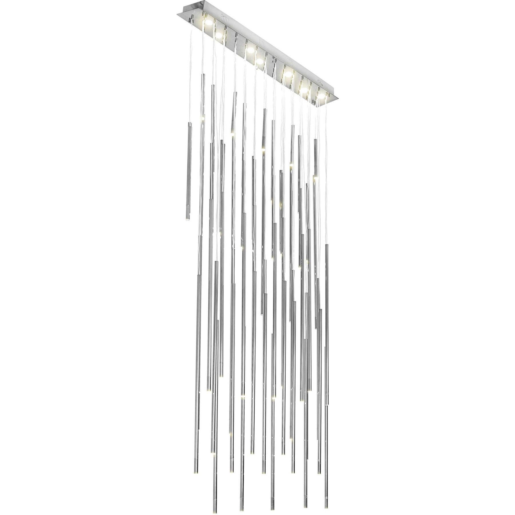 Kare Hanglamp Living Vegas Deluxe Chrome LED
